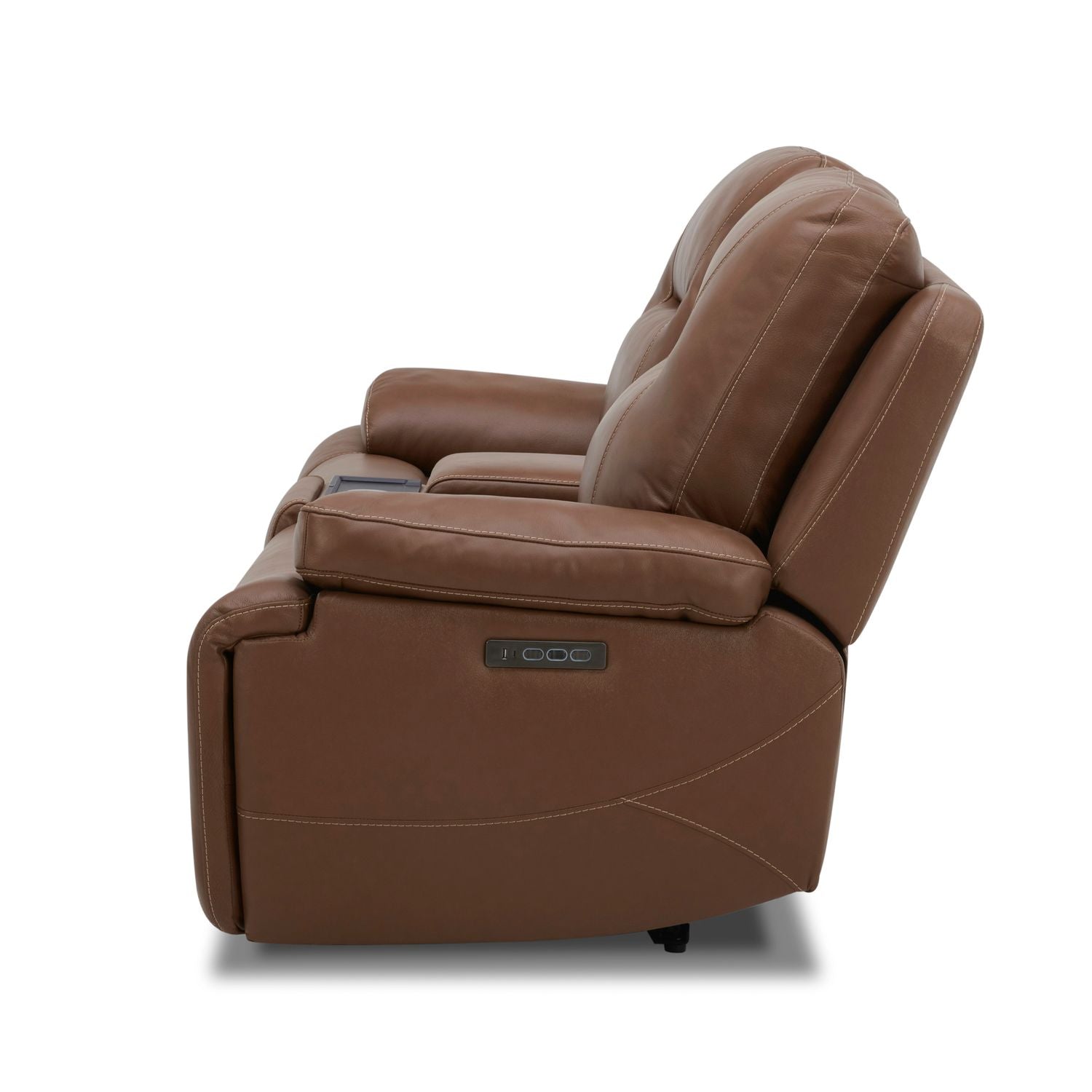 Loveseat w/Console P3 & ZG - Saddle
