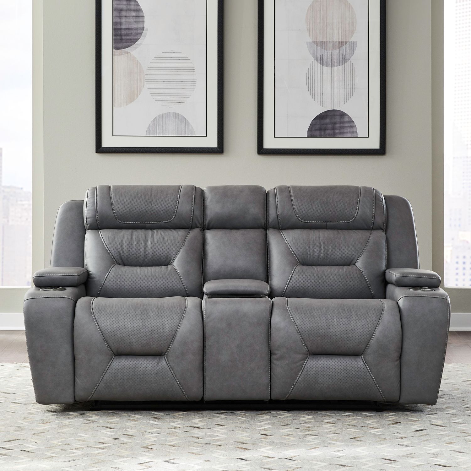 Loveseat w/ Console P2 & ZG