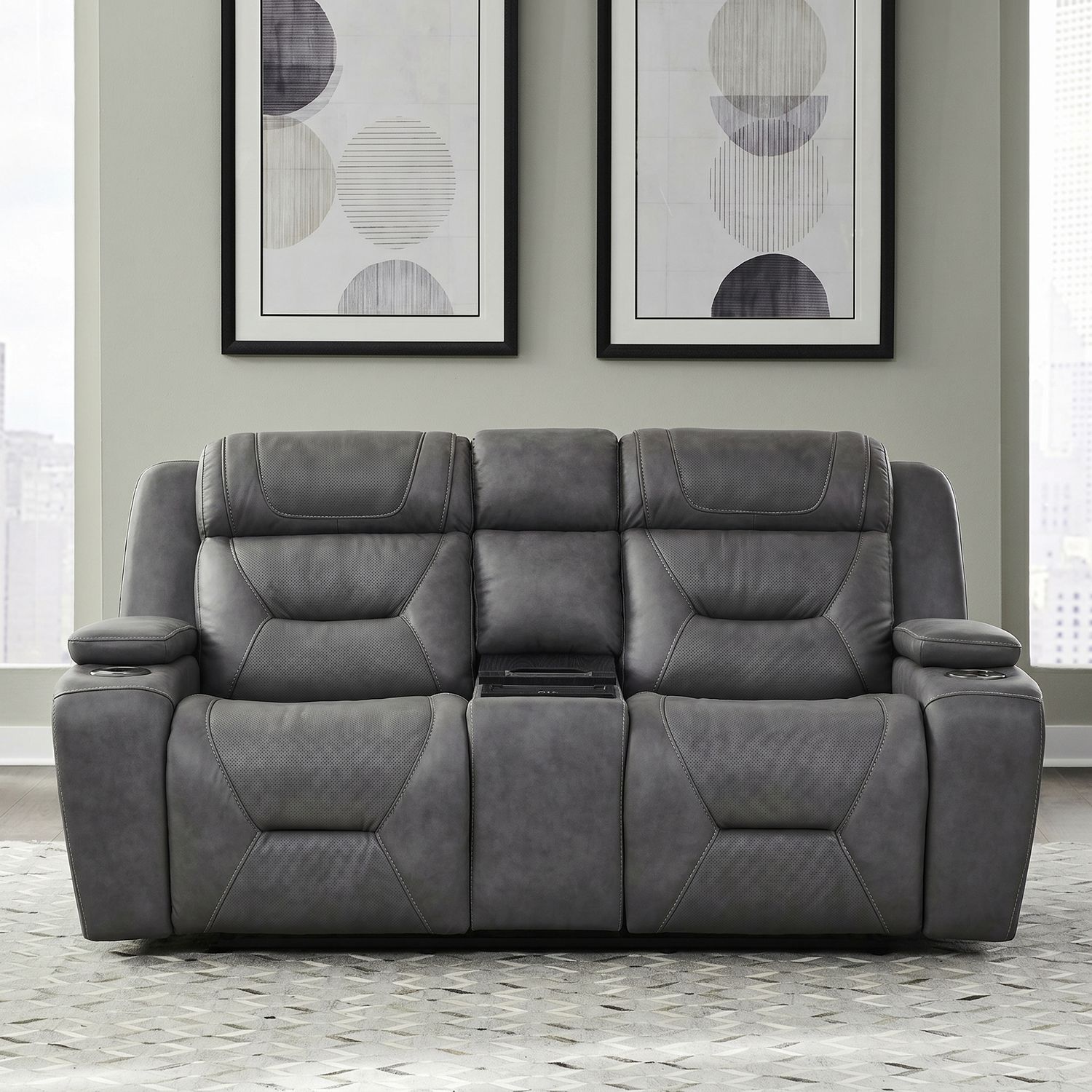 Loveseat w/ Cooling Console P2 & ZG