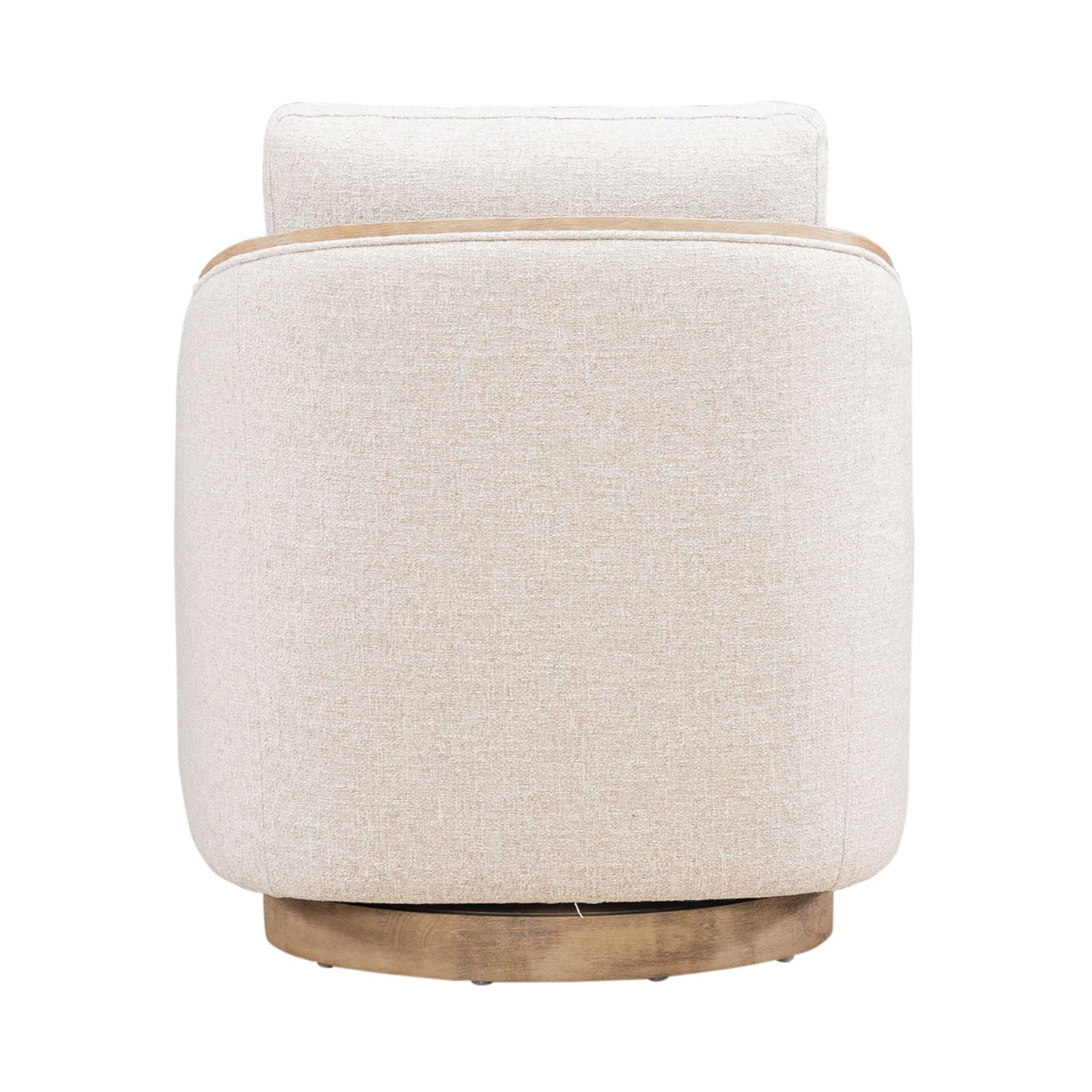 Uph Swivel Accent Chair - Light Brown