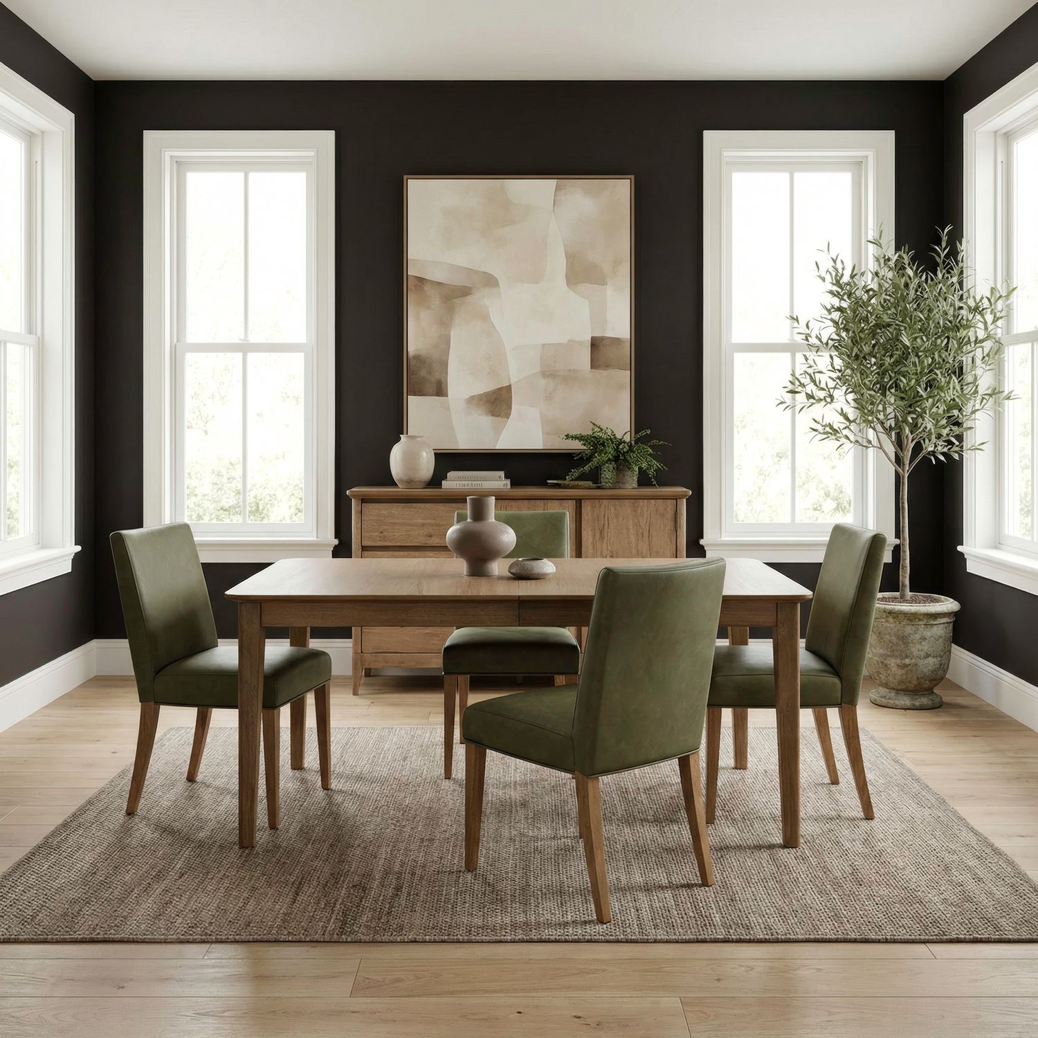 5 Piece Rectangular Table Set