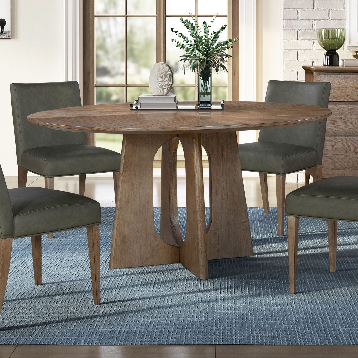 Round Ped Table Set