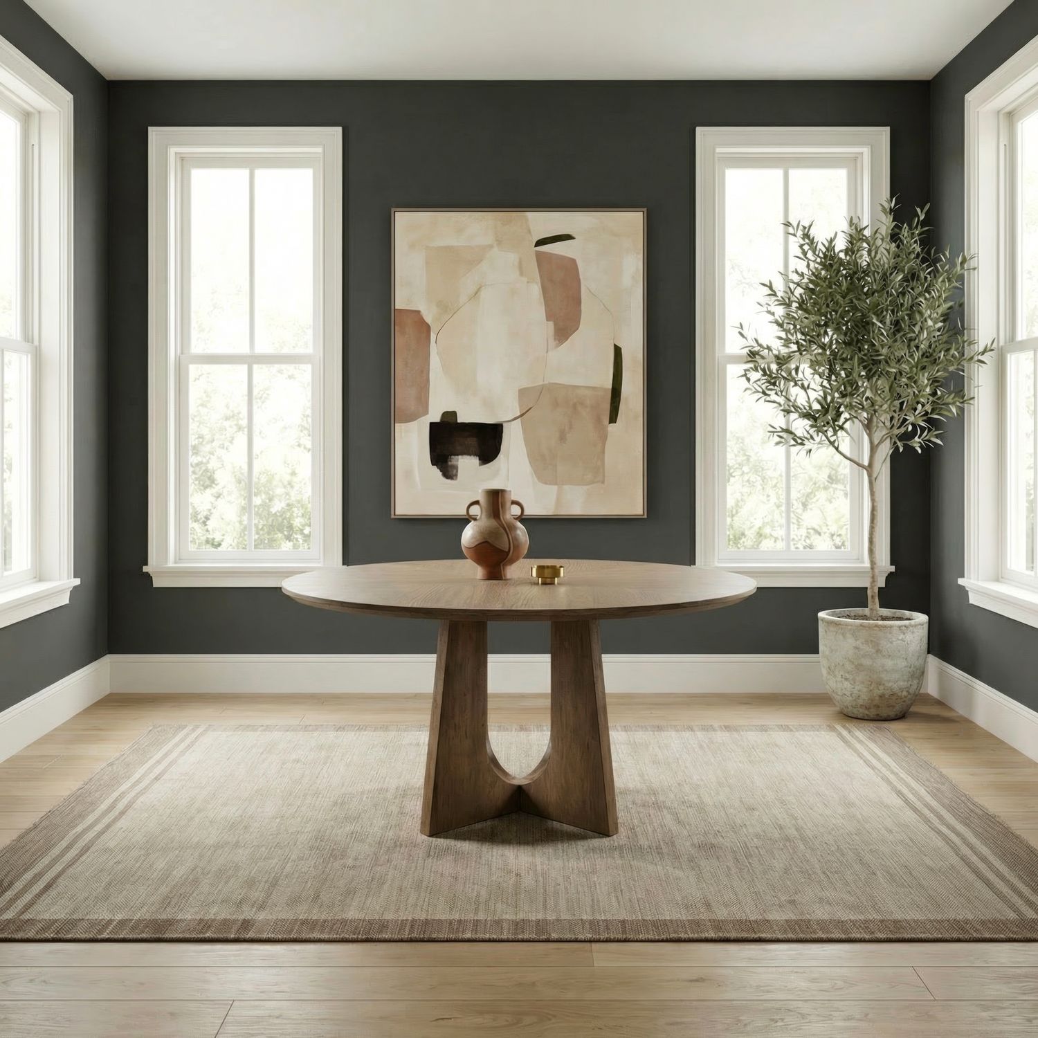 Round Pedestal Table Base
