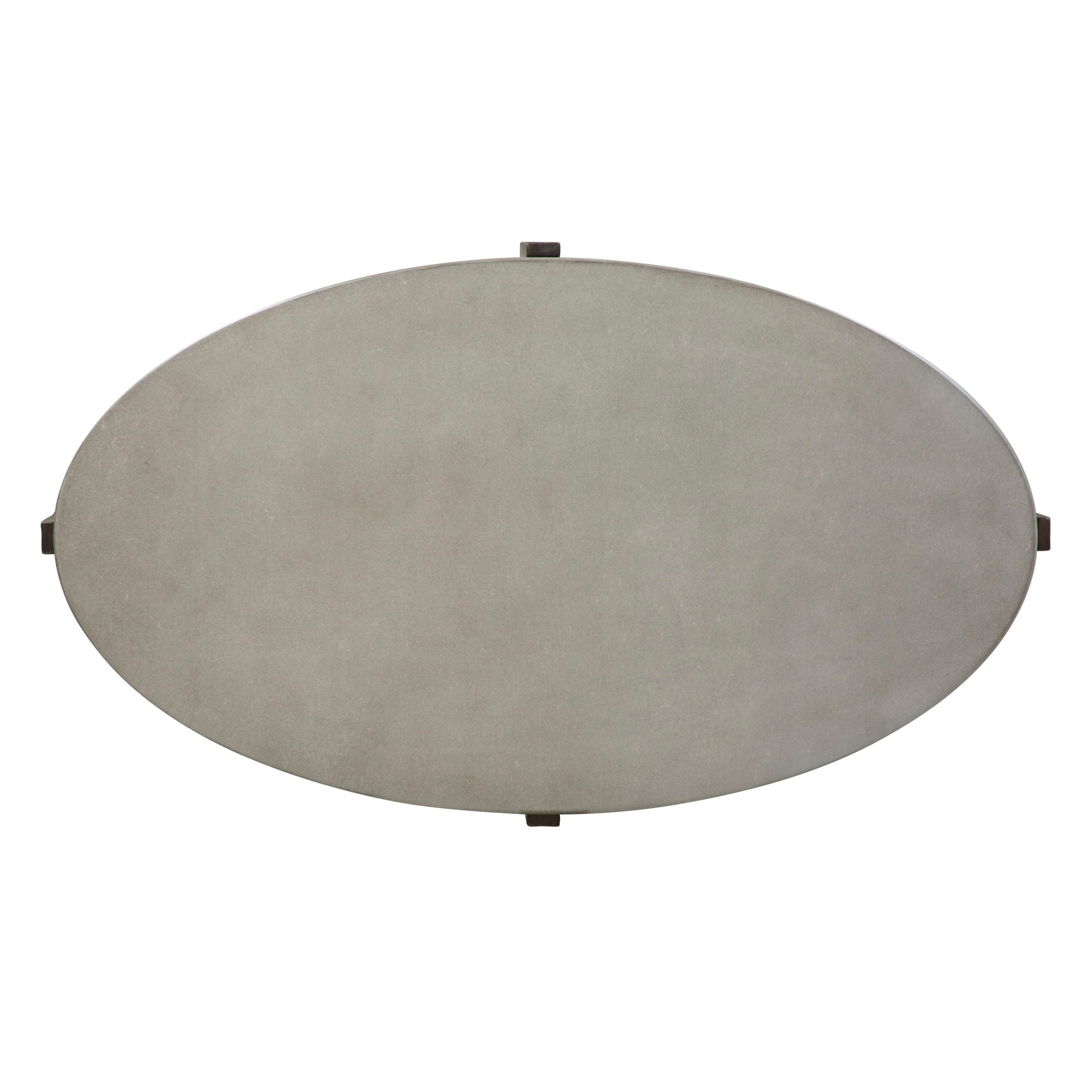 Cascade - Oval Cocktail Table - Wirebrush Rustic Brown