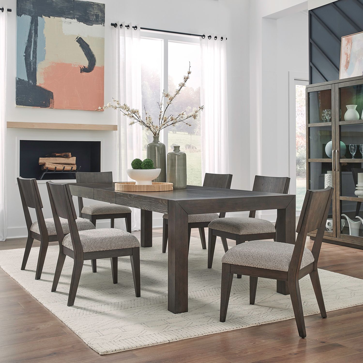 Opt 7 Piece Rectangular Table Set