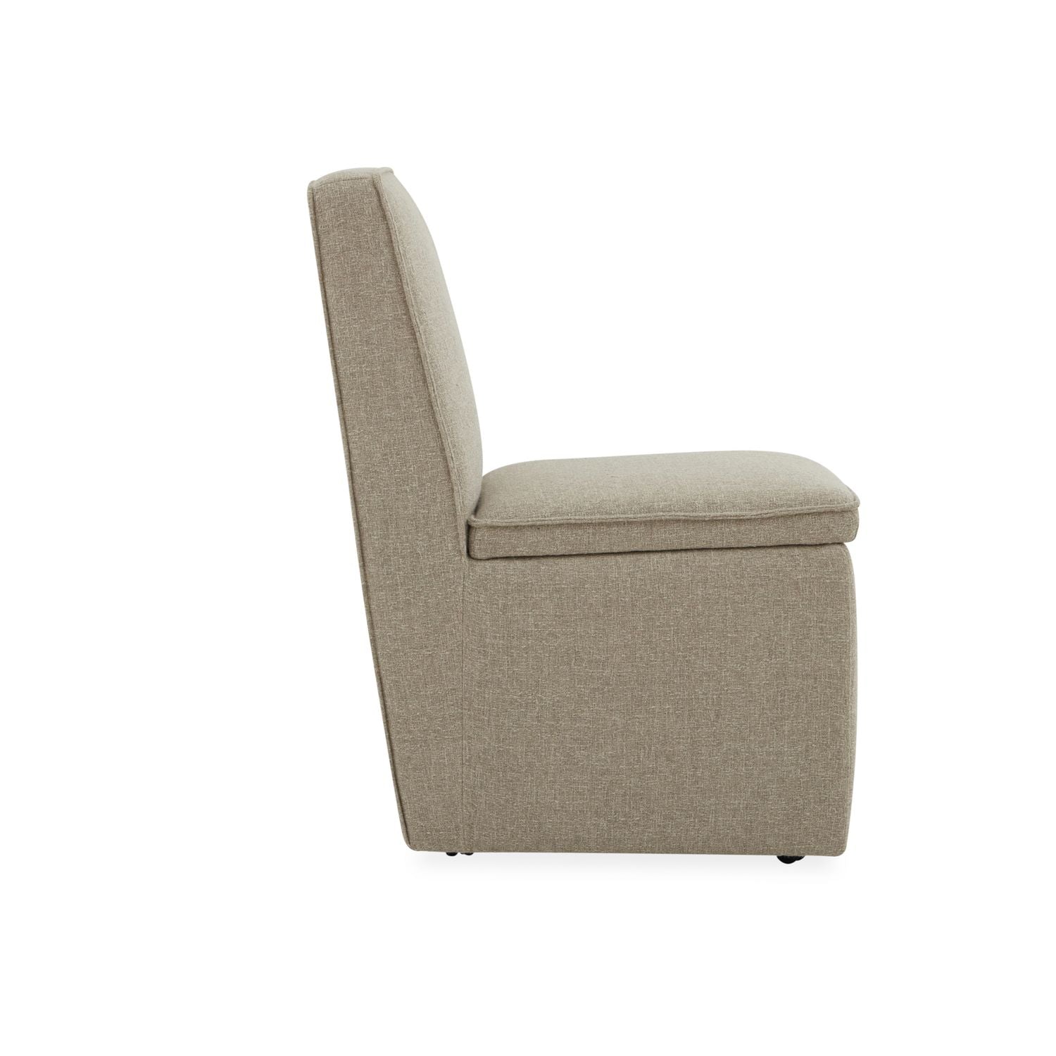 Accent Storage Dining Chair w/ Casters