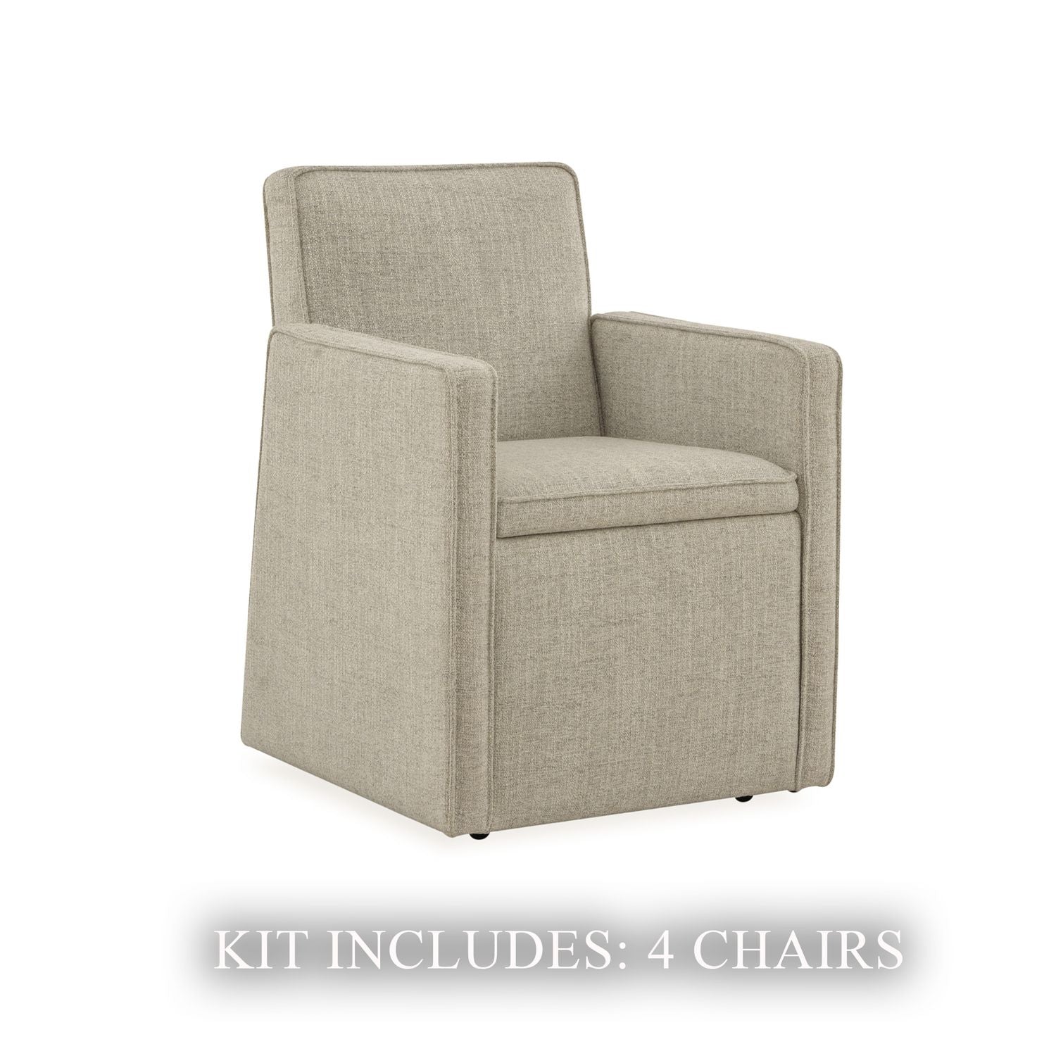 Cloud Accent Dining Arm Chairs - Set of 4