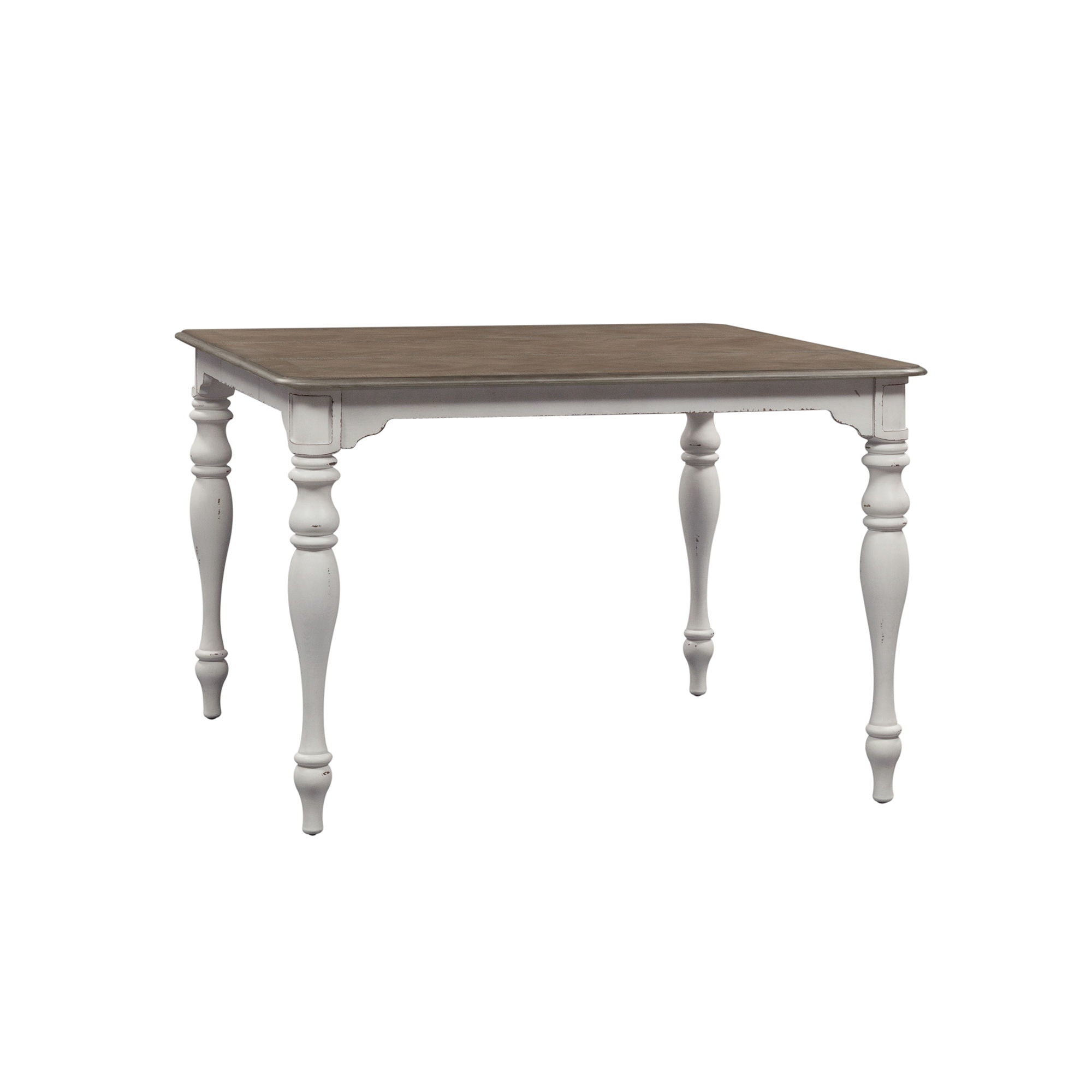 Magnolia Manor - Gathering Leg Table - Antique White
