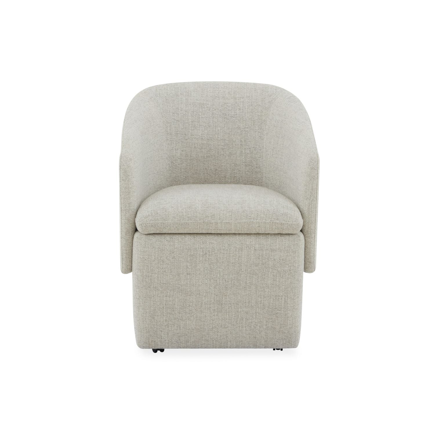 Accent Storage Dining Chair w/ Casters