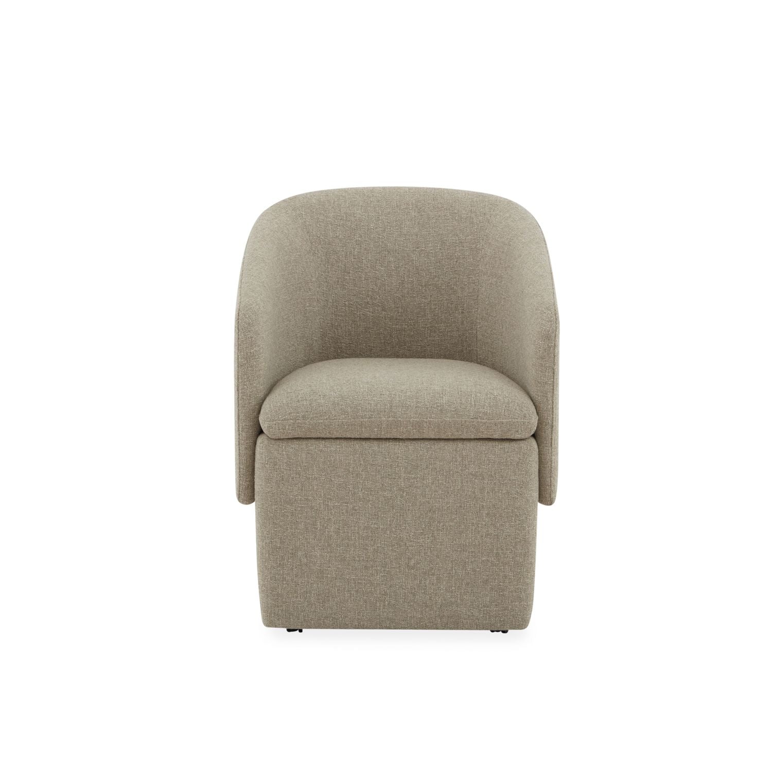 Accent Storage Dining Chair w/ Casters