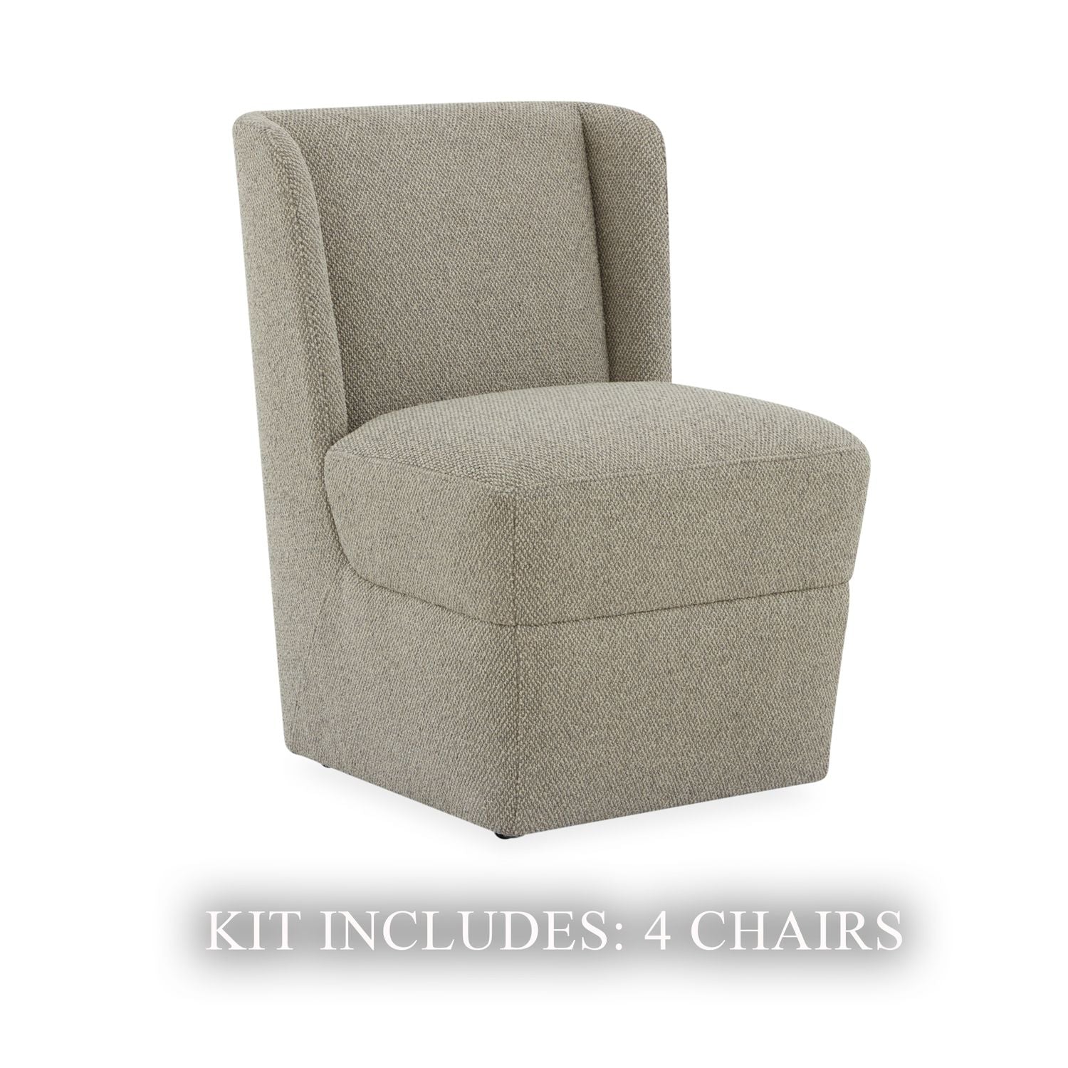 Granite Accent Dining Chairs - Set of 4