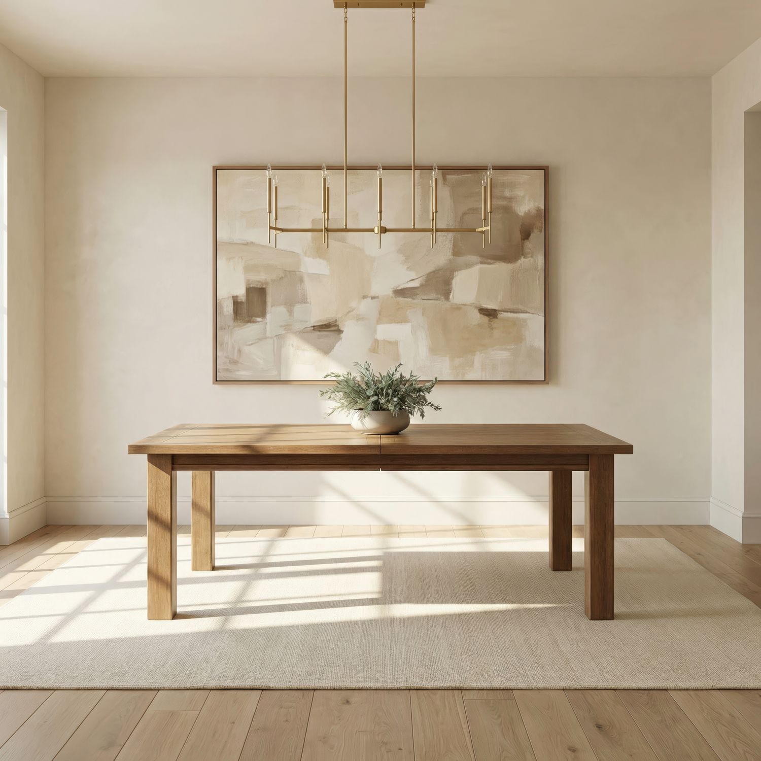 Rectangular Leg Table