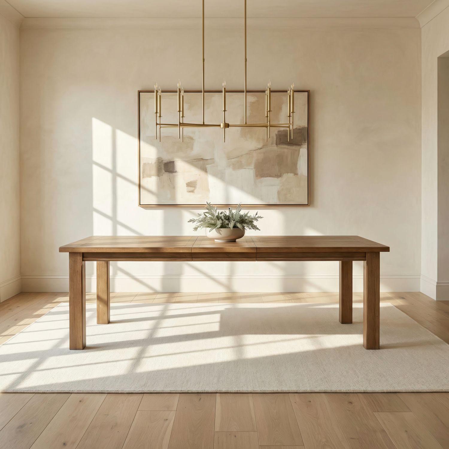 Rectangular Leg Table