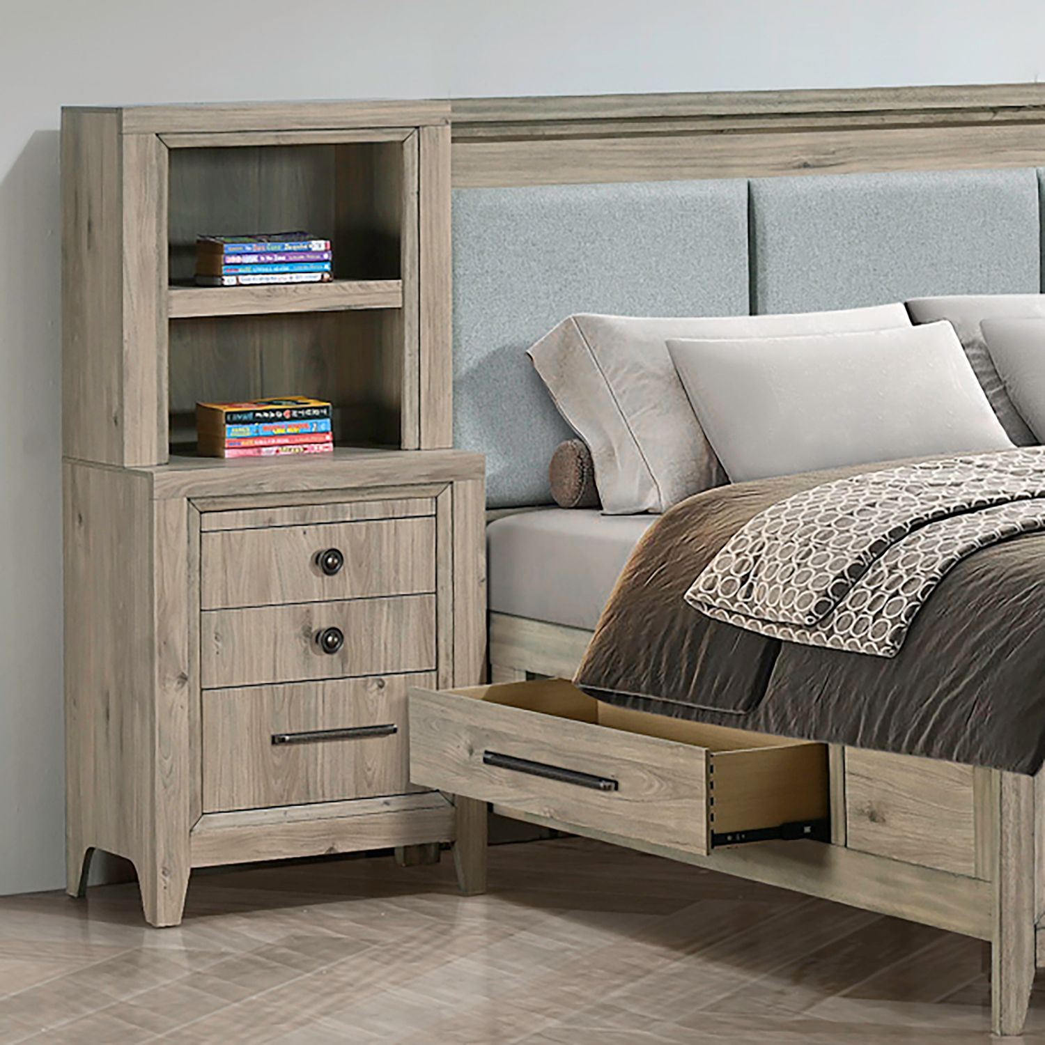 Lighted Nightstand Pier