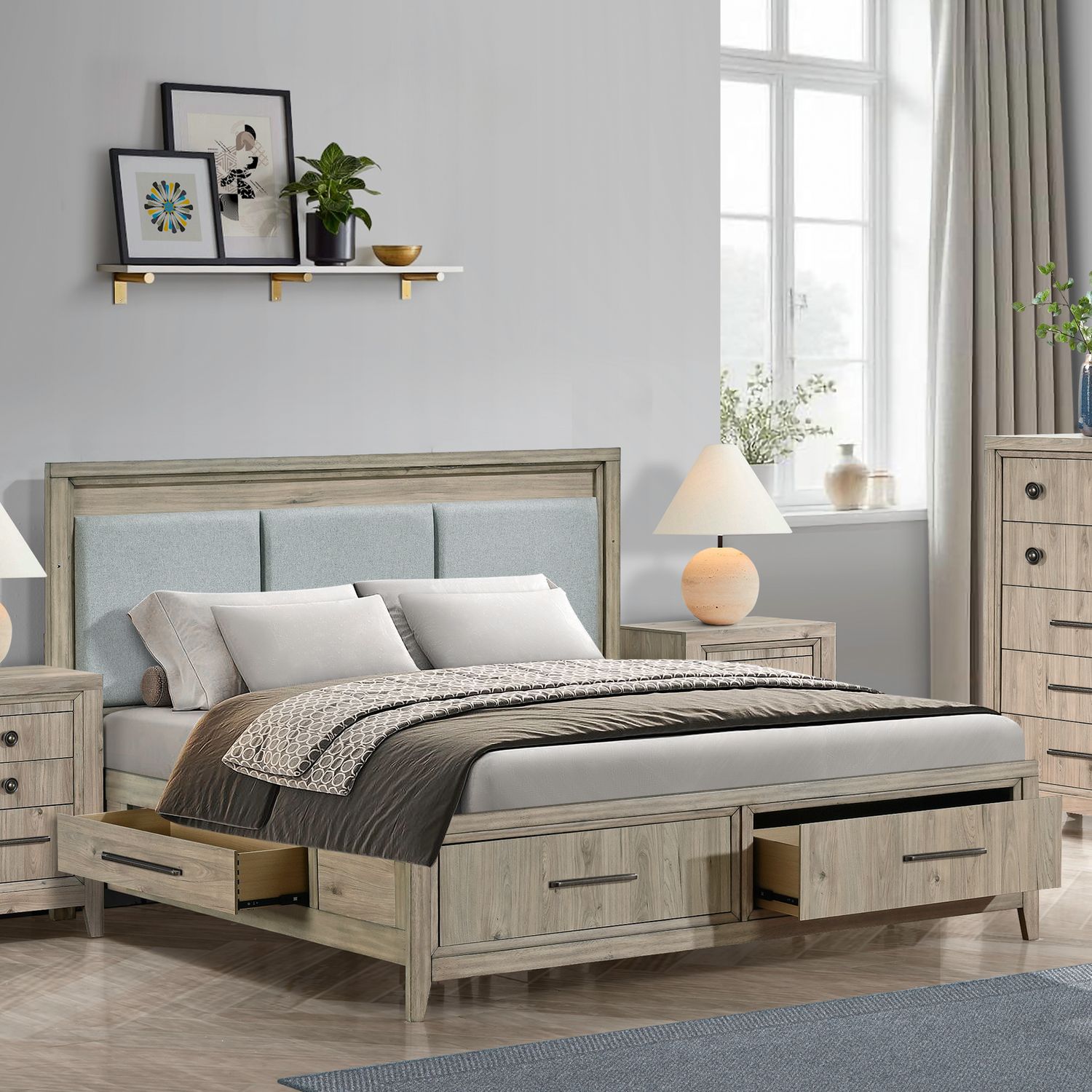 Side Storage Bed Rails