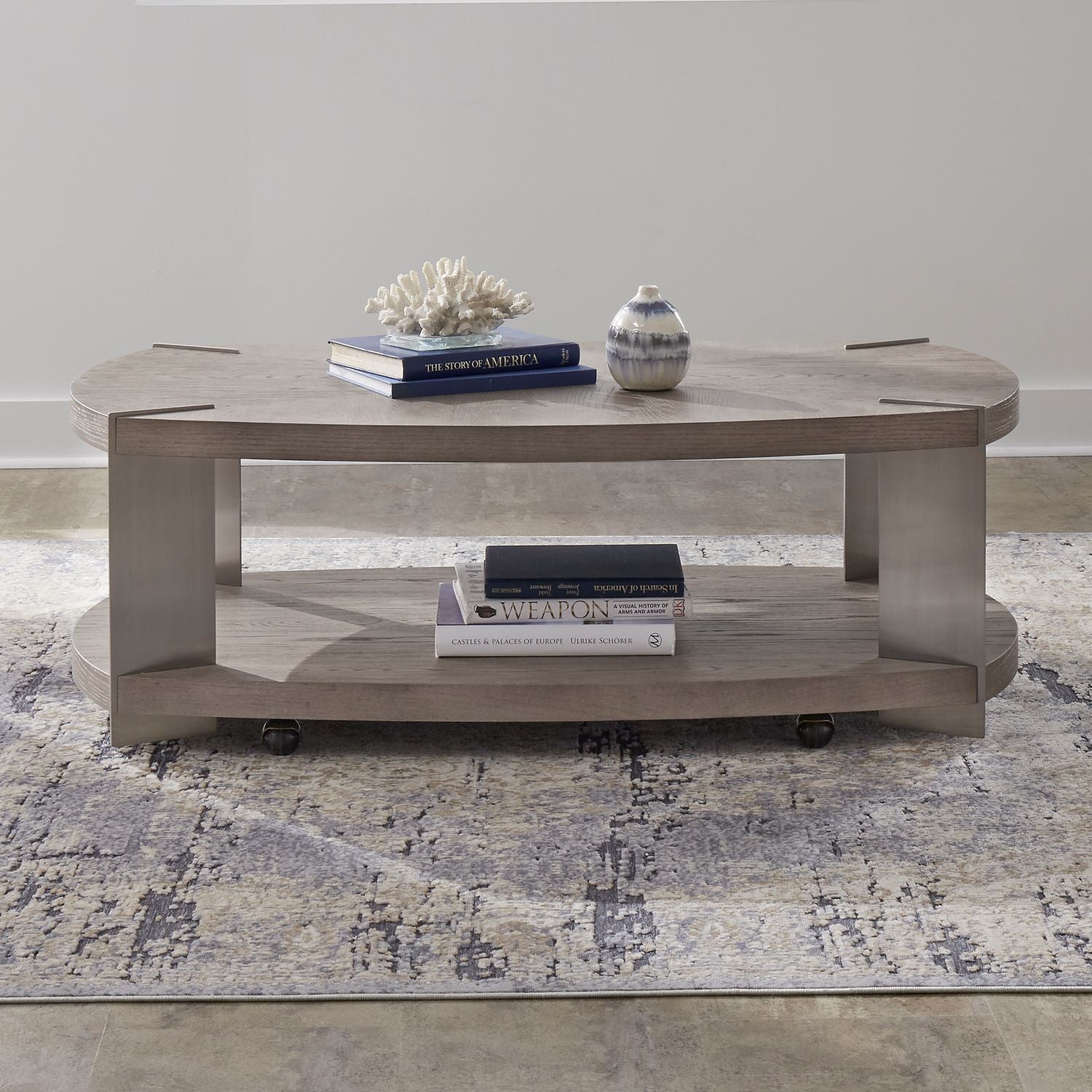 Oval Cocktail Table