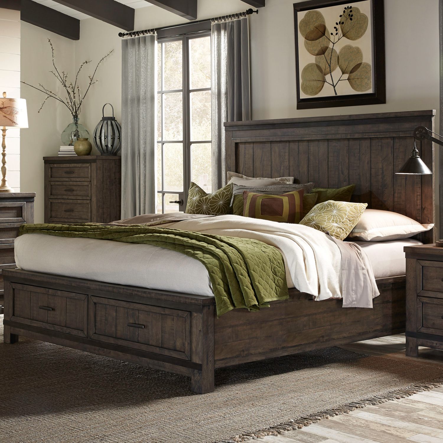 Queen Storage Bed
