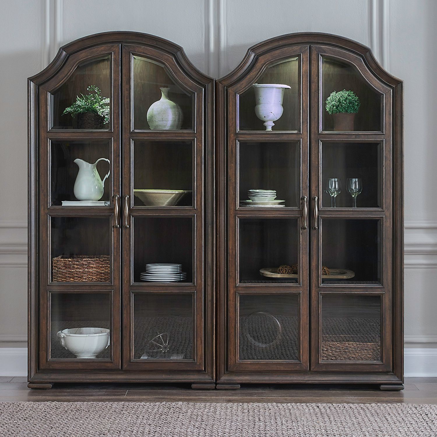2 Piece Bunching Cabinet Set