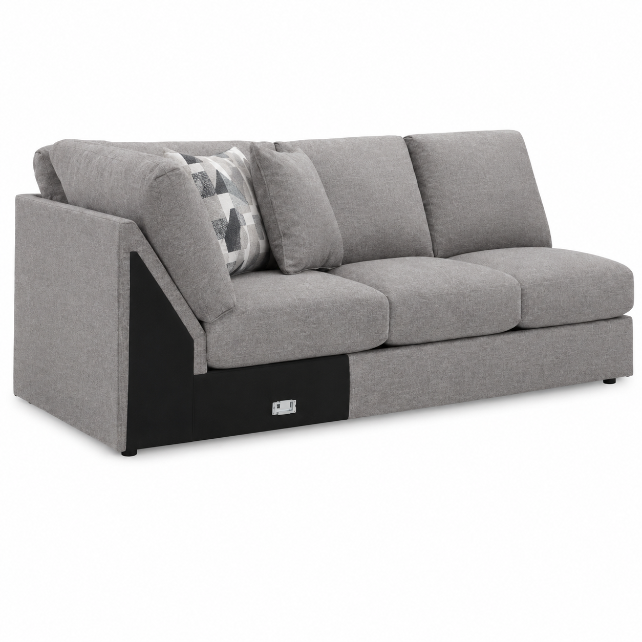 Alora LAF Armless Loveseat with Wedge