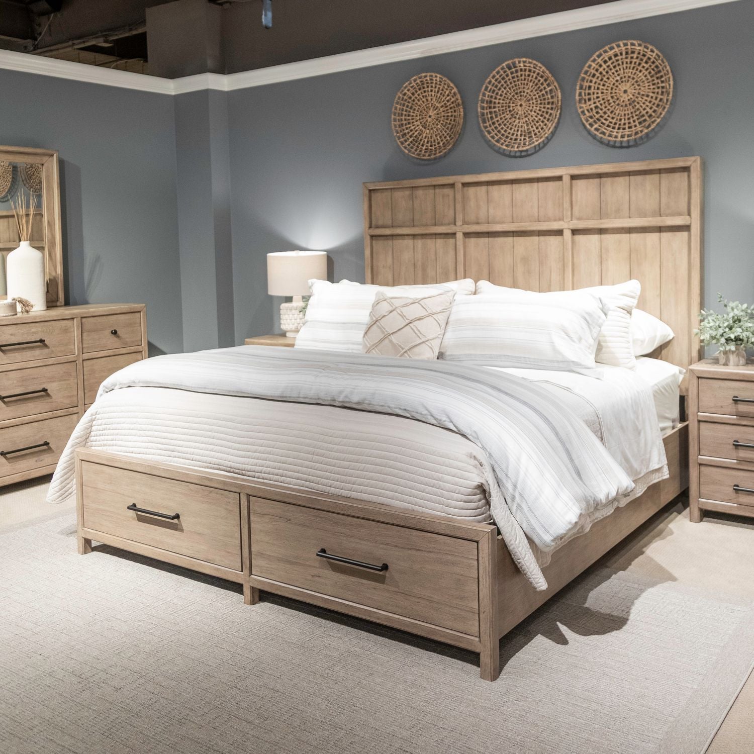 Queen Storage Bed