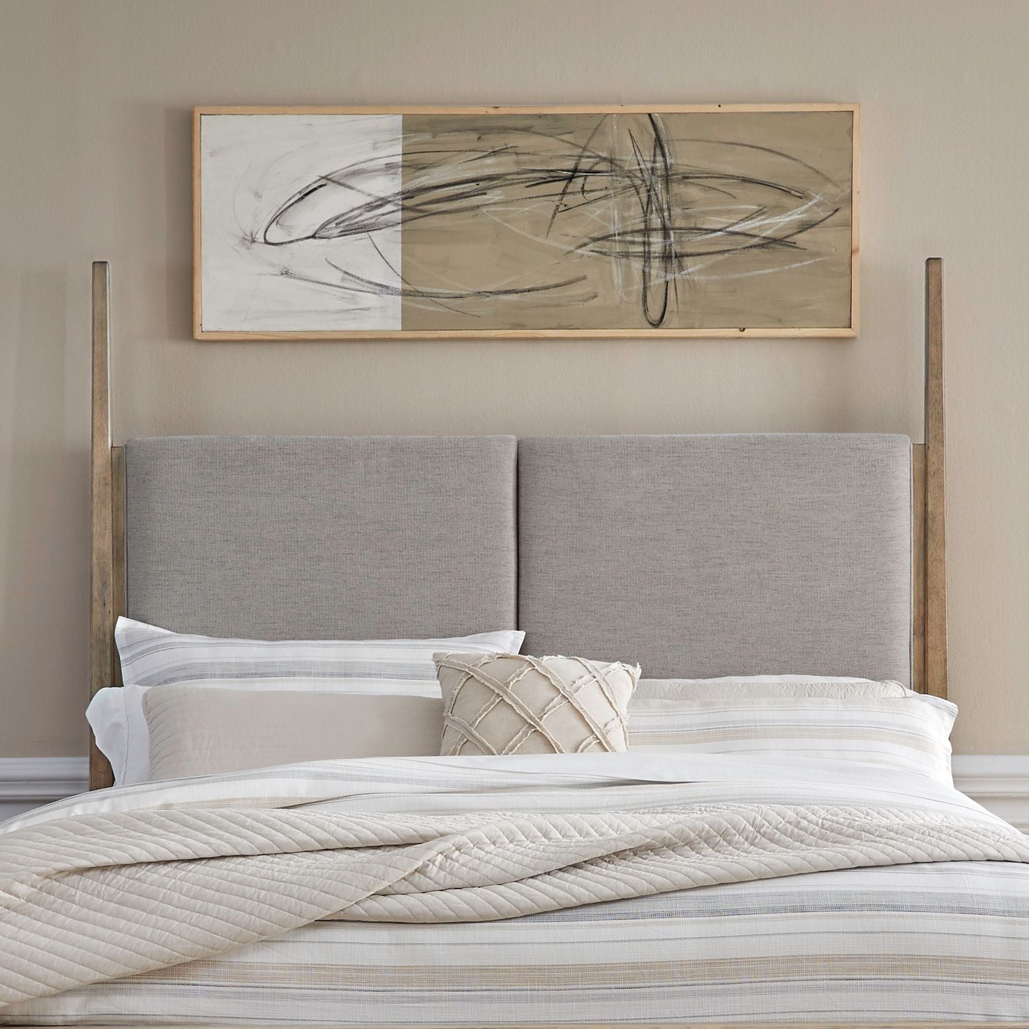 King Uph Poster Headboard