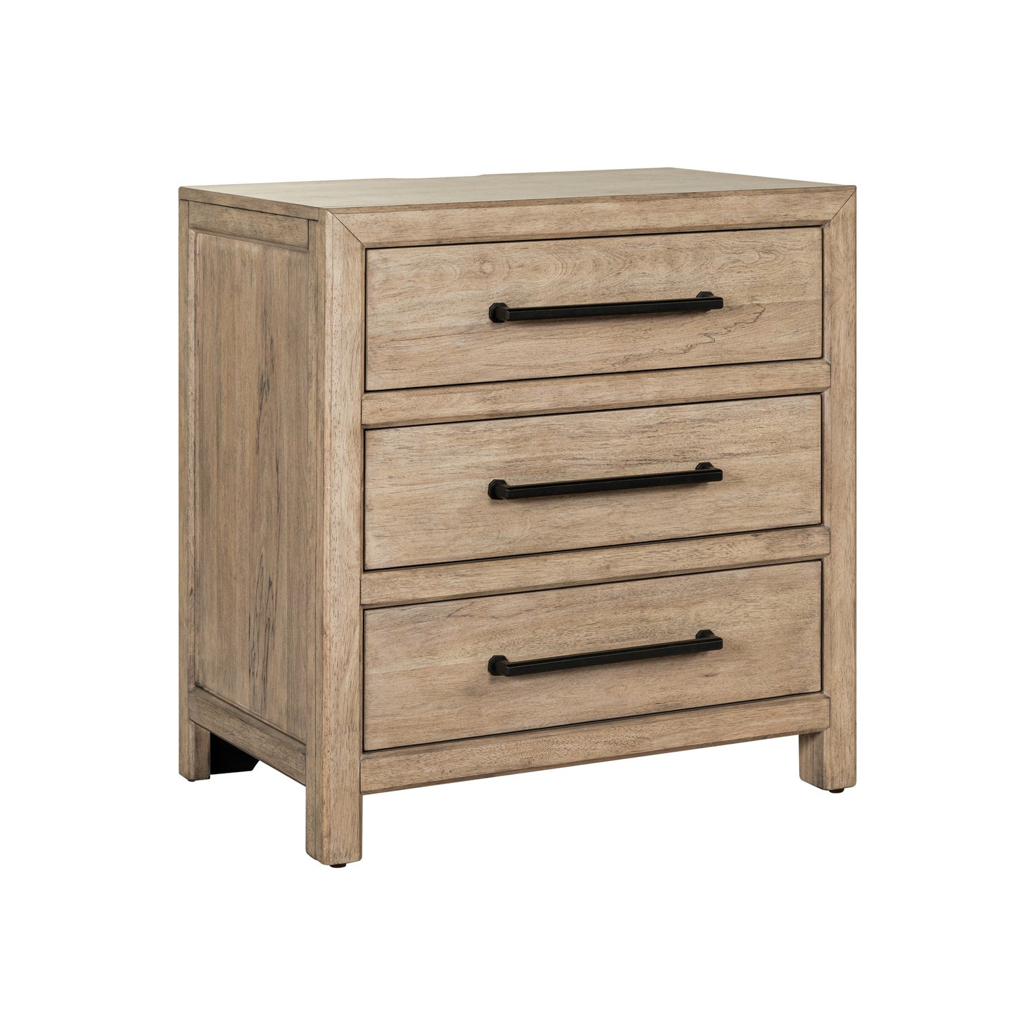 Proximity Place 3-Drawer Nightstand with Charging Station