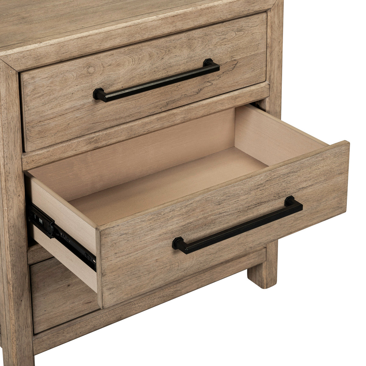 Proximity Place 3-Drawer Nightstand with Charging Station