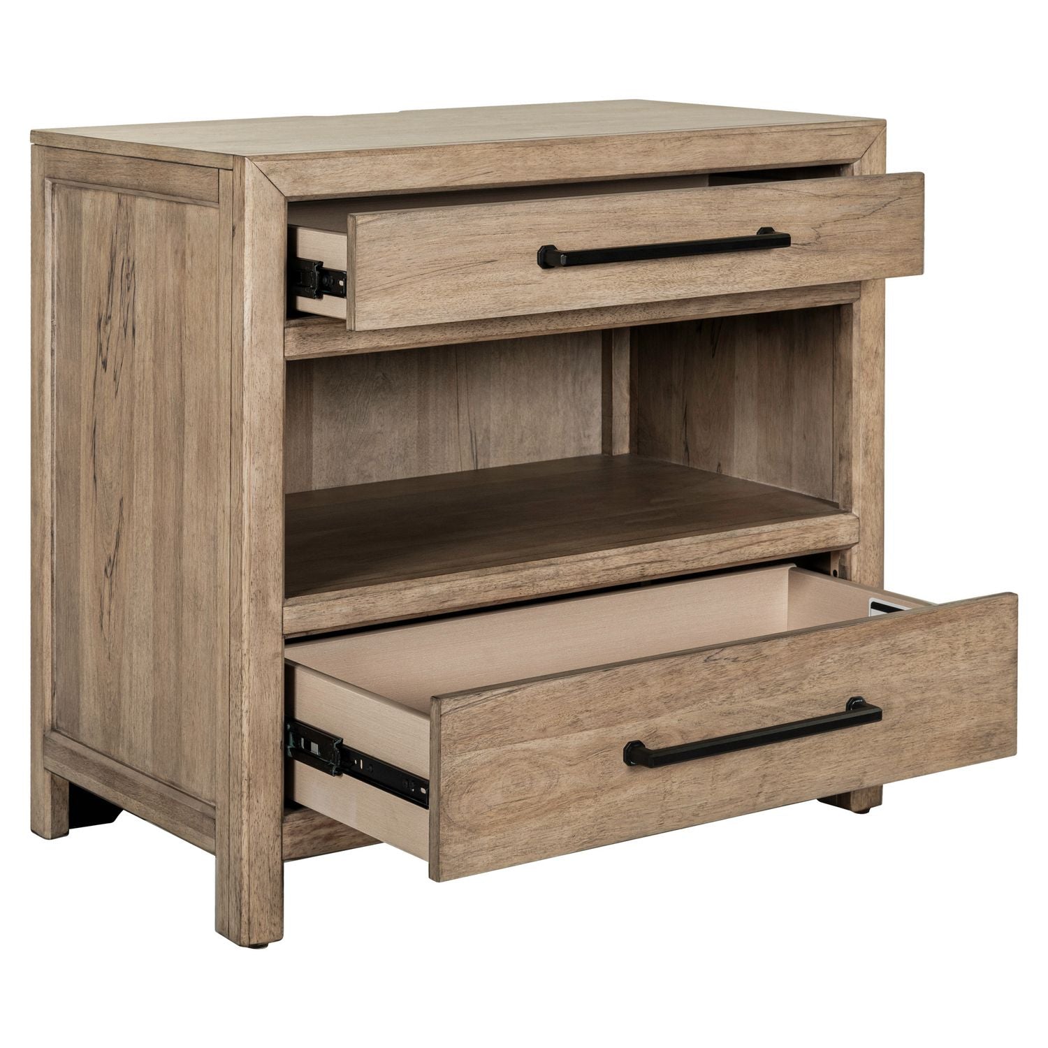 Bedside Chest w/ Charging Station