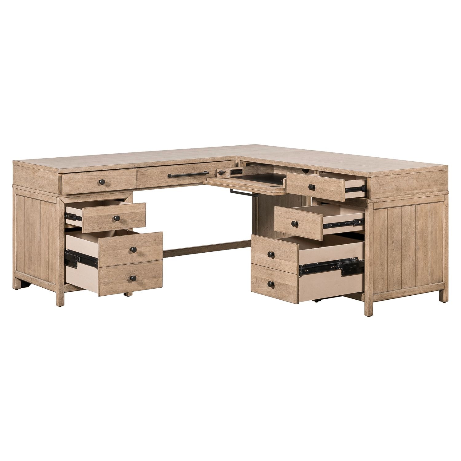 L Shaped Desk Set