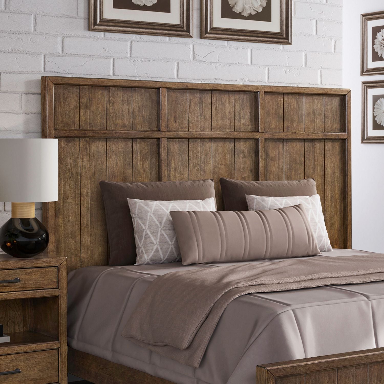 King Panel Headboard
