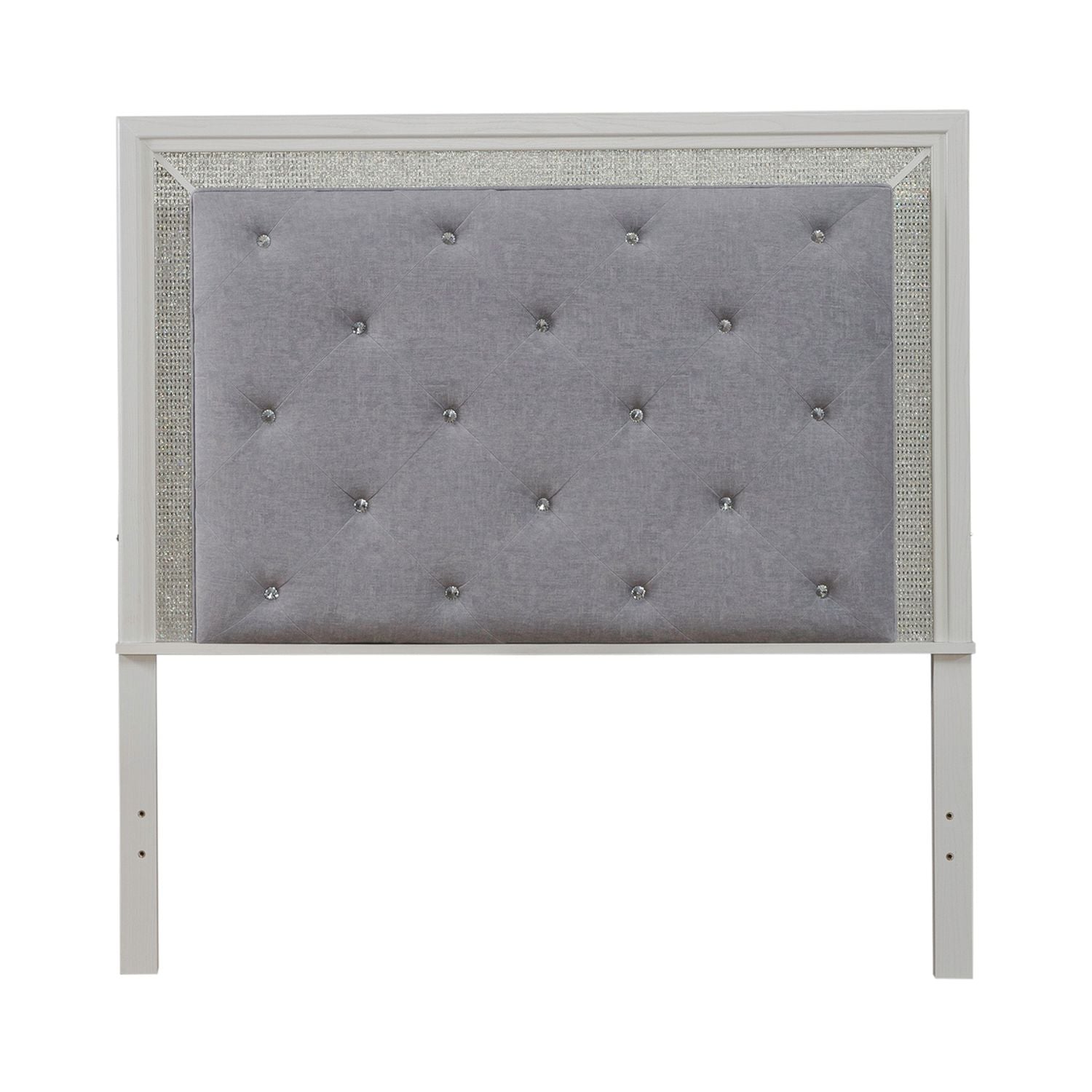 Queen Uph Panel HB w/ Lights