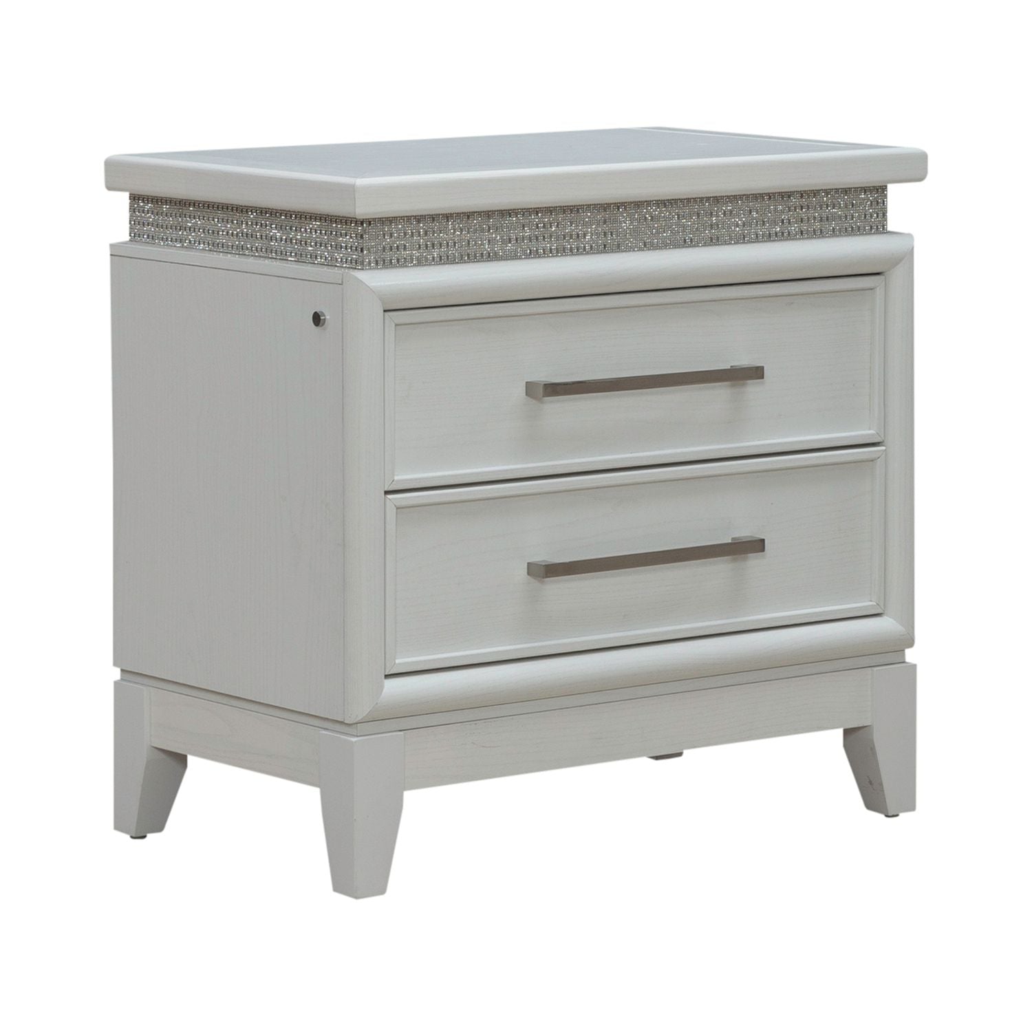 Nightstand w/ Lights and Charging Station