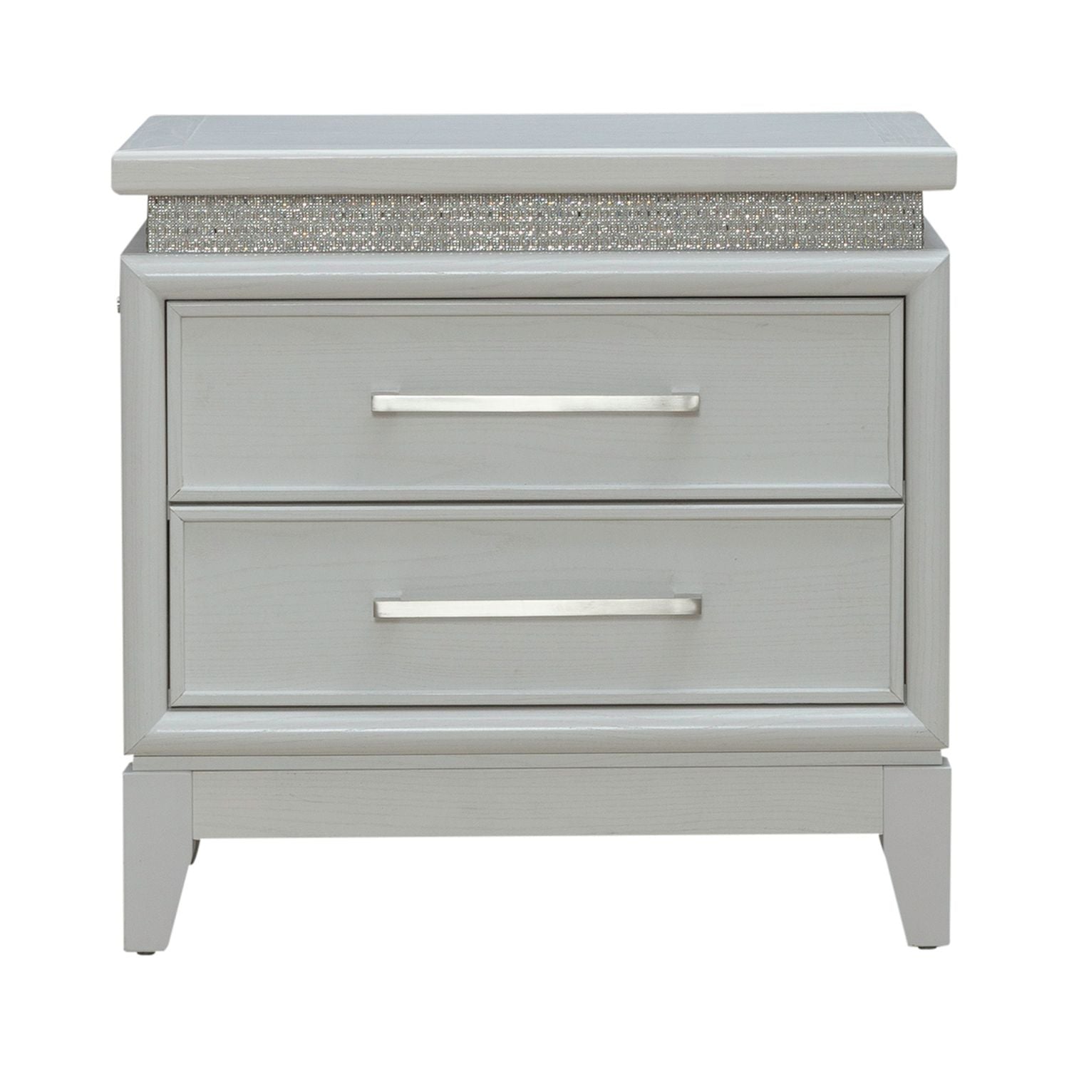 Nightstand w/ Lights and Charging Station