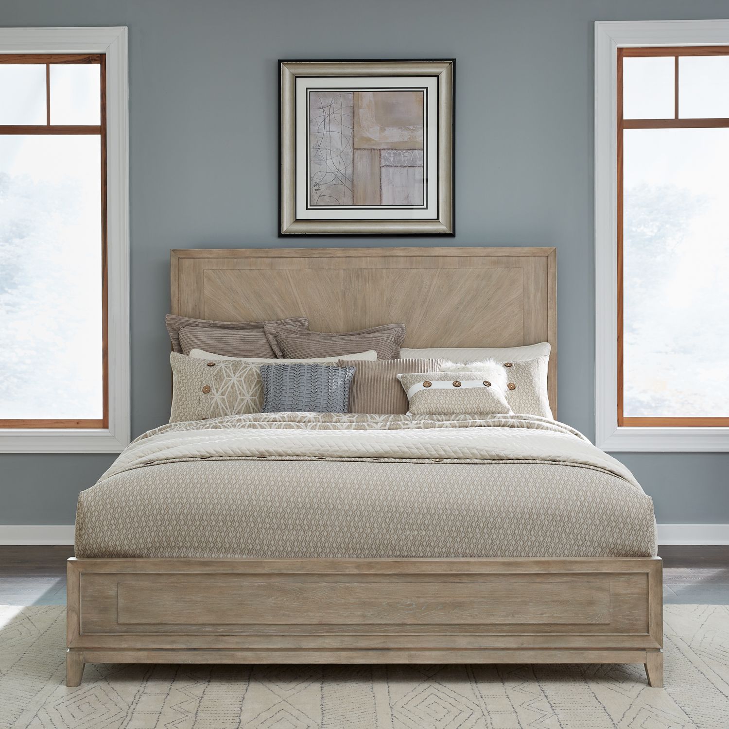 Queen Panel Bed