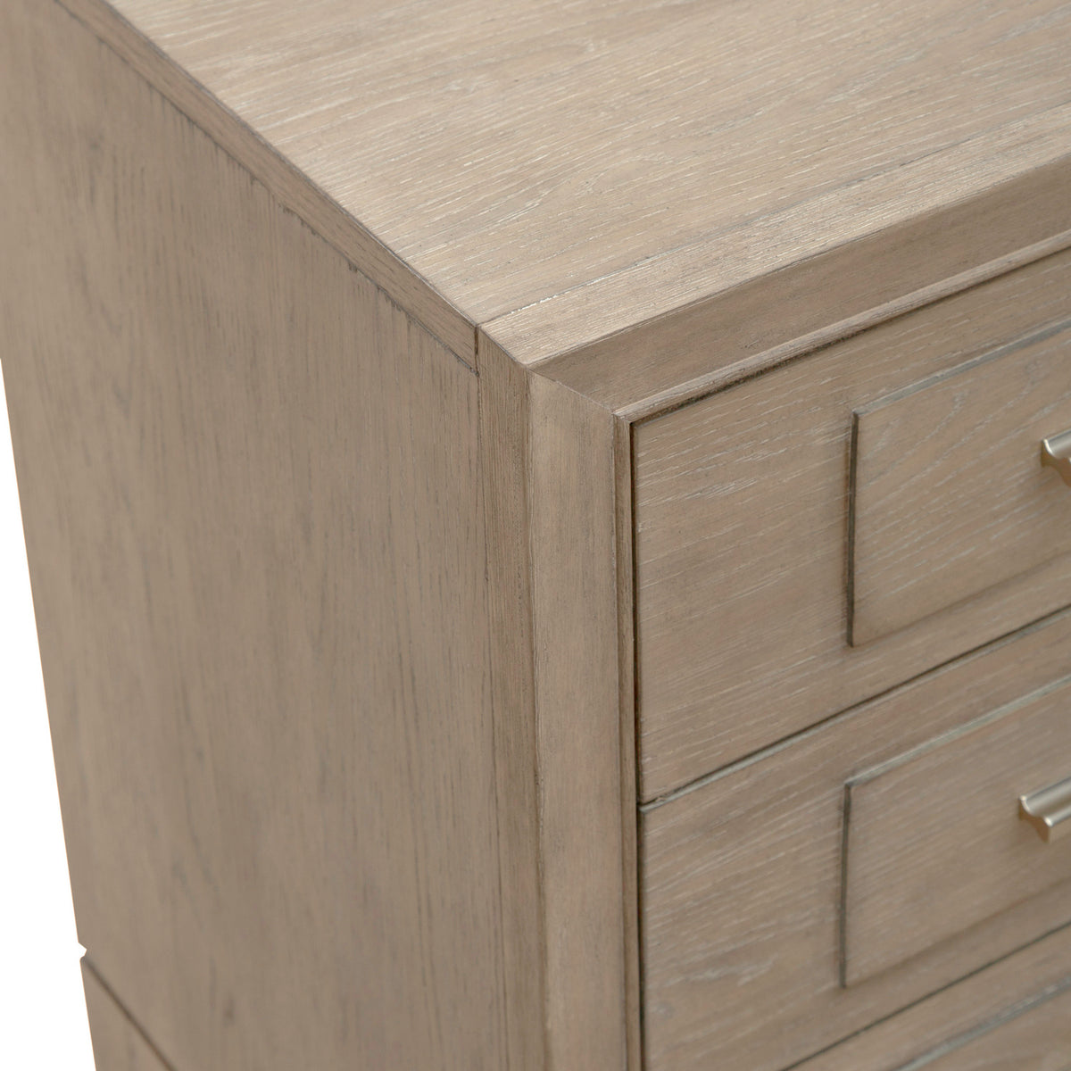 Brentwood 3 Drawer Nightstand with Charging Station