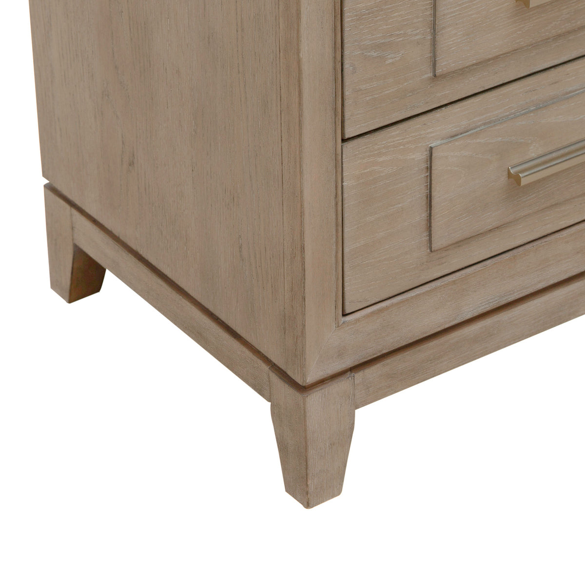 Brentwood 3 Drawer Nightstand with Charging Station