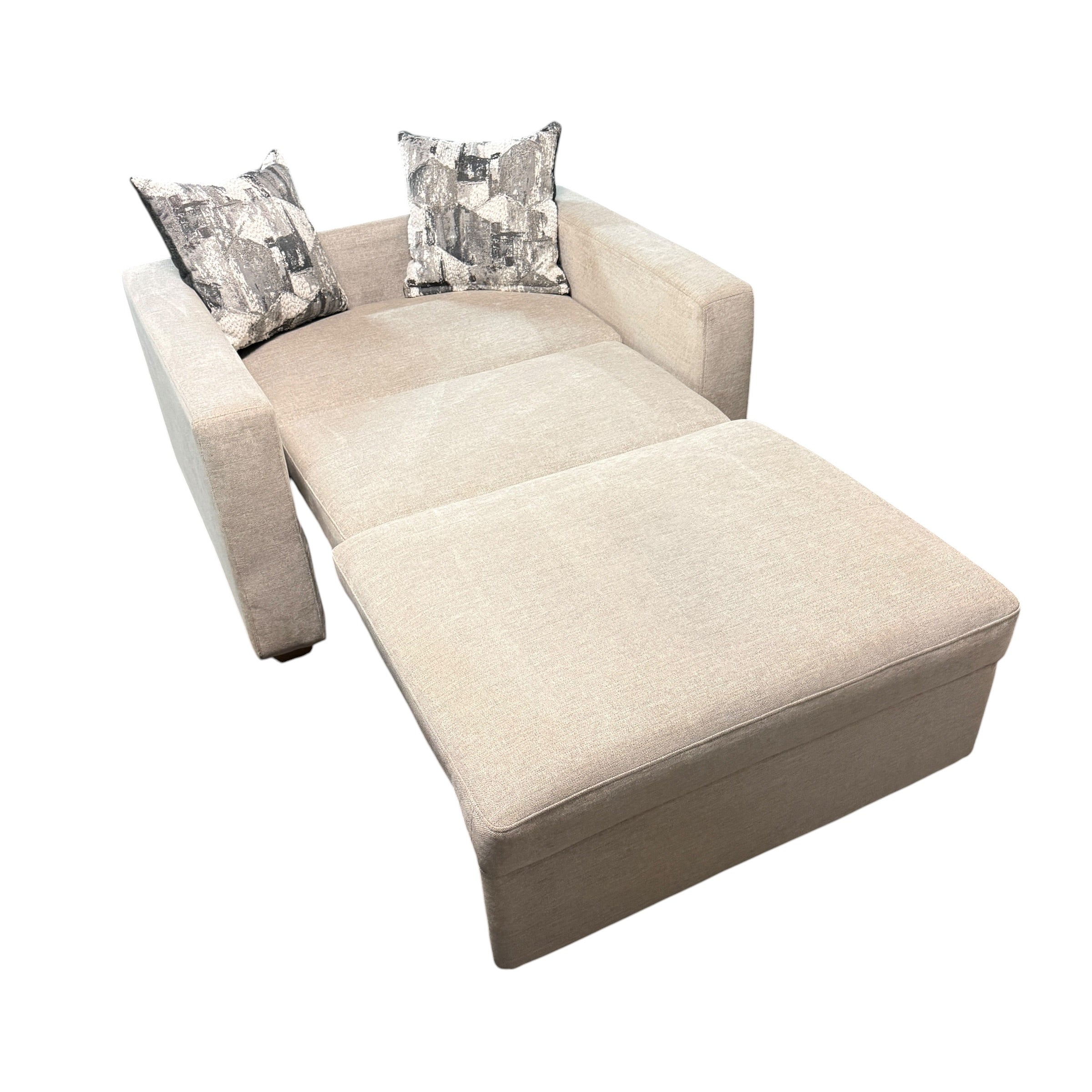 Sleeper Pull Our Living Room Chair in Gray
