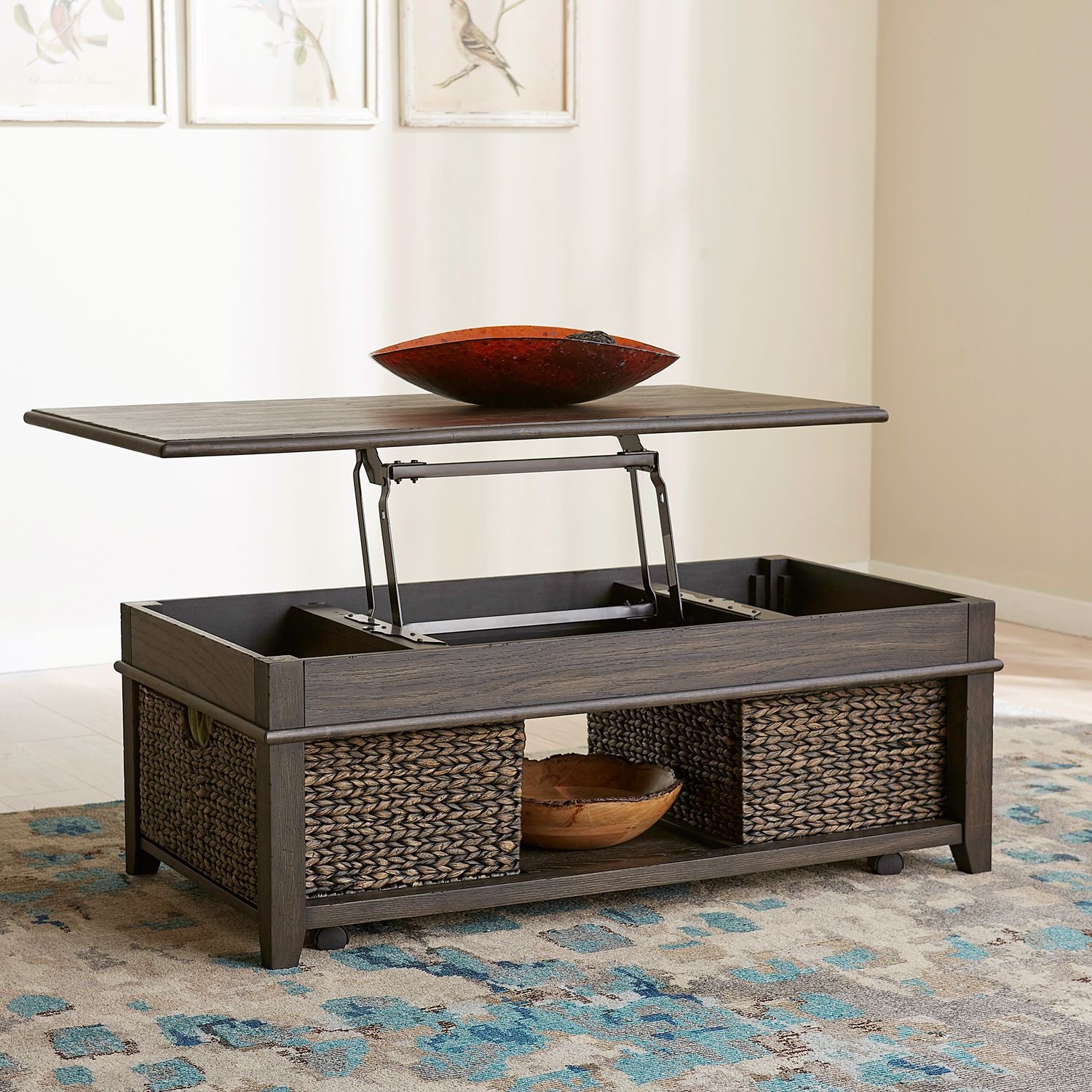 Lift Top Cocktail Table