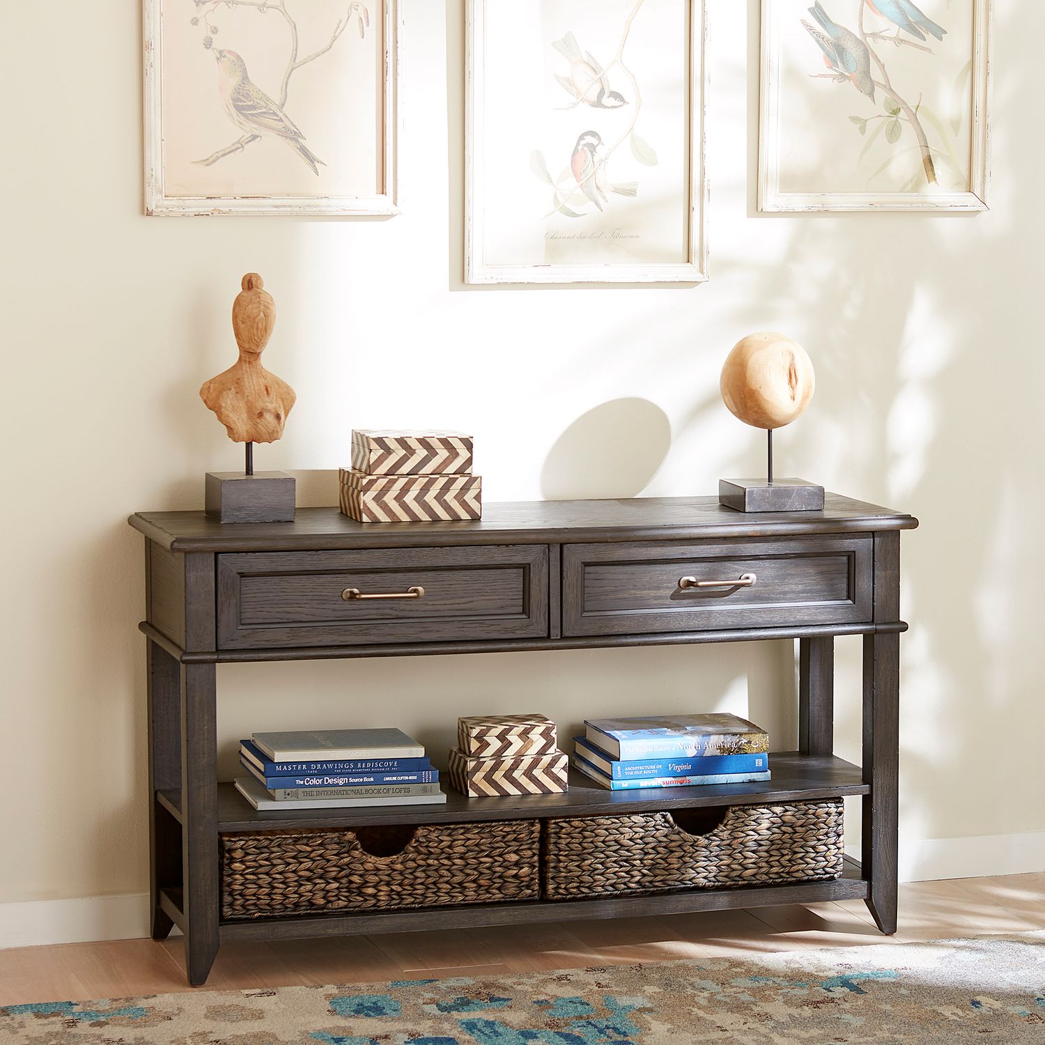 2 Drawer Sofa Table