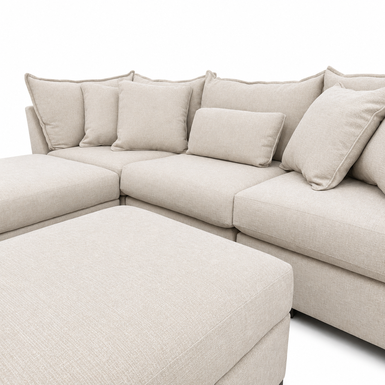 Alina 3 Pc Sofa with Double Storage Chaise