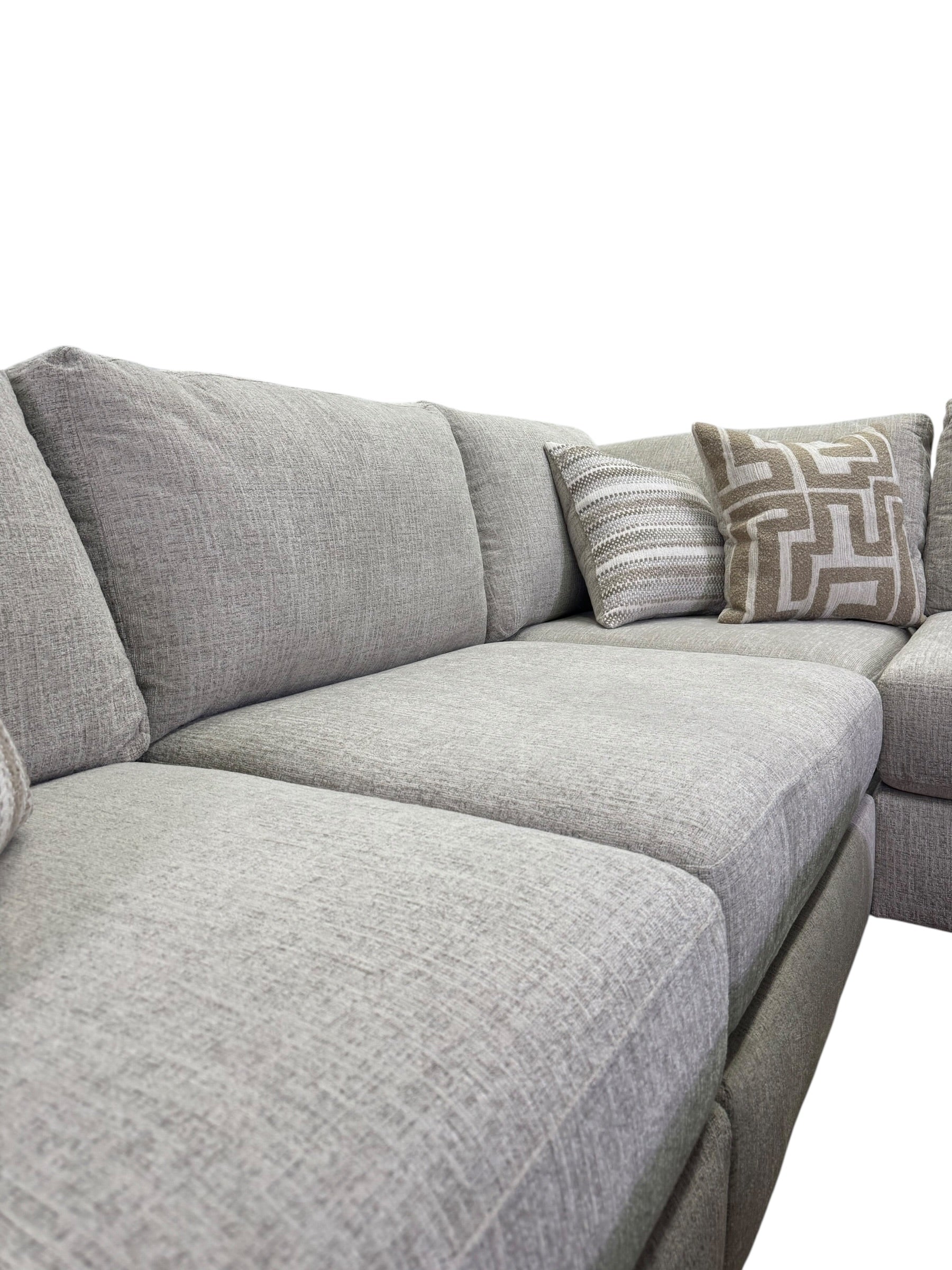 Marlow Modular 5 Piece Sectional in Cream