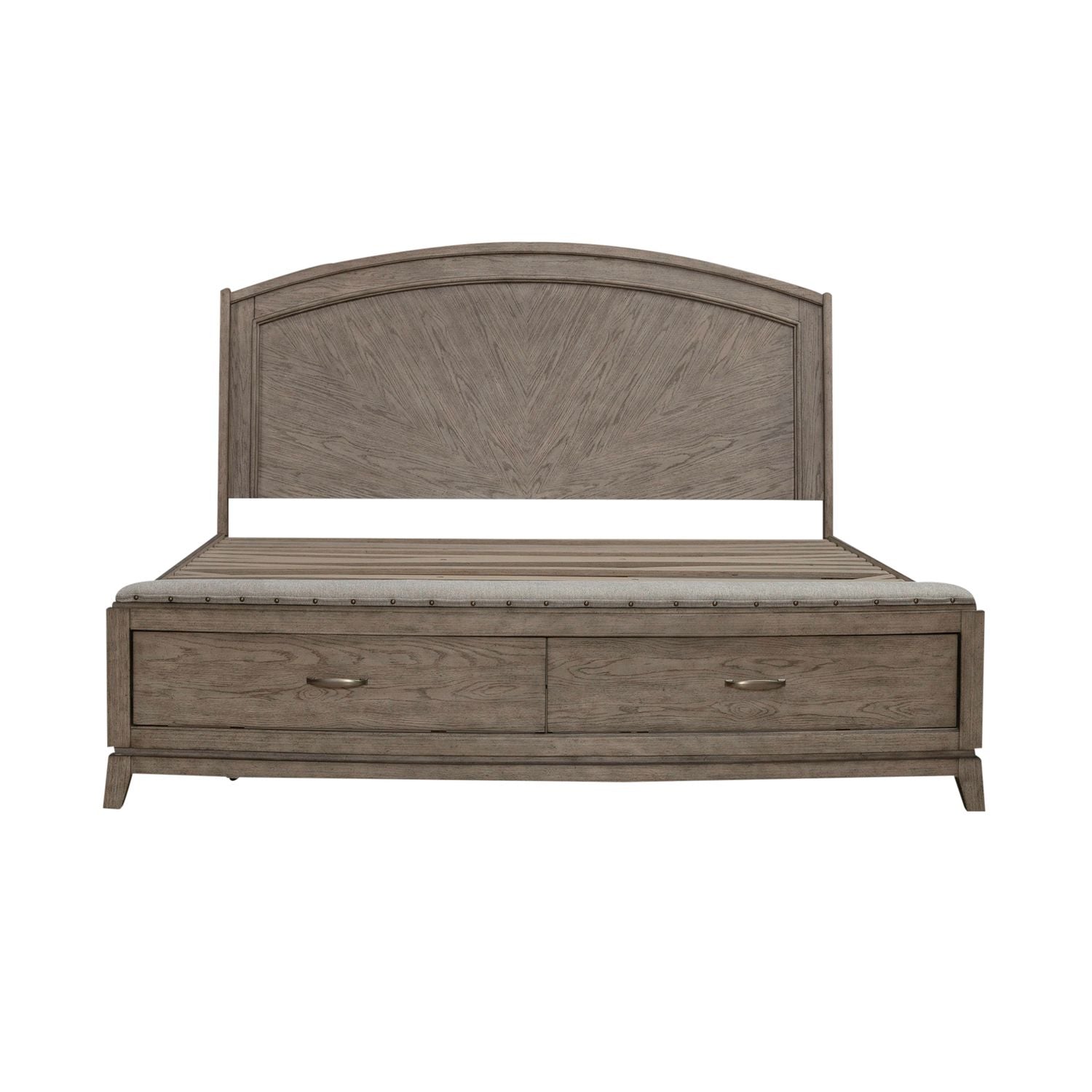 King Panel Storage Bed