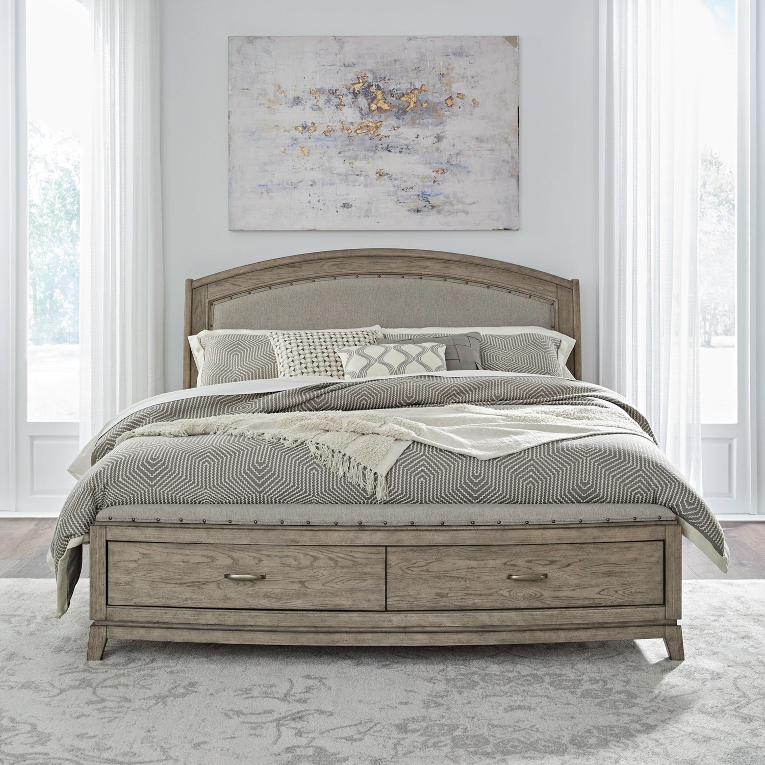 Avalon Upholstered Storage Bed