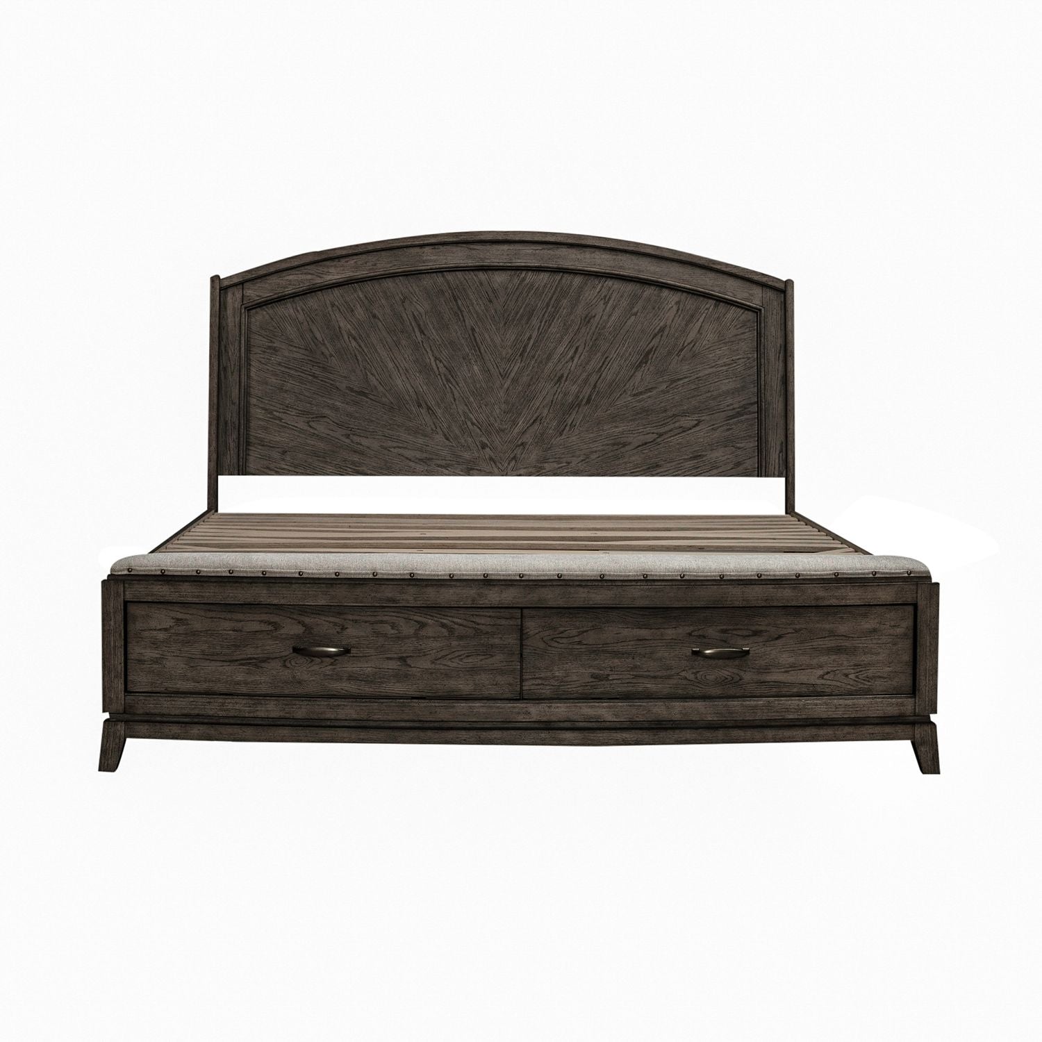 King Panel Storage Bed
