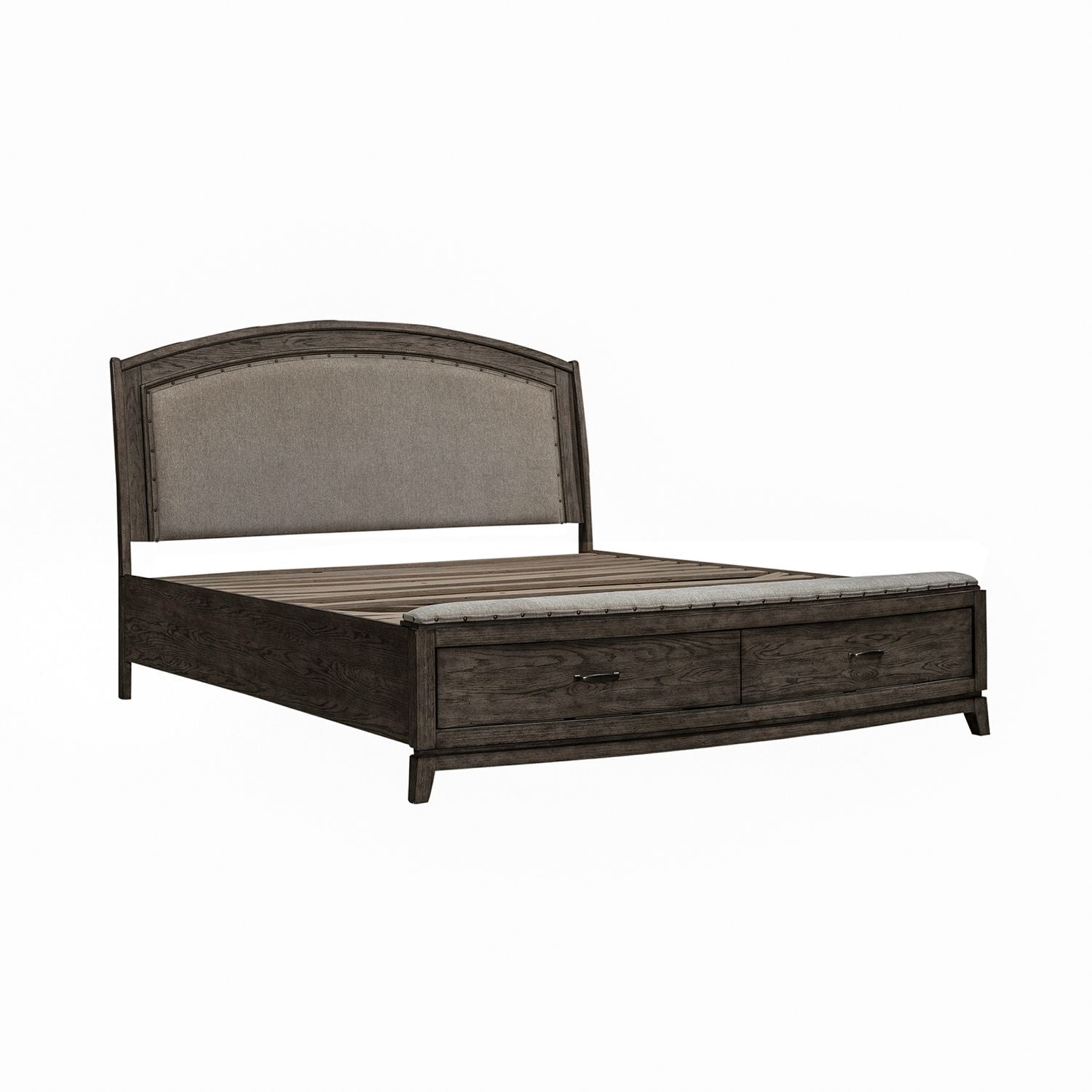 Queen Uph Storage Bed