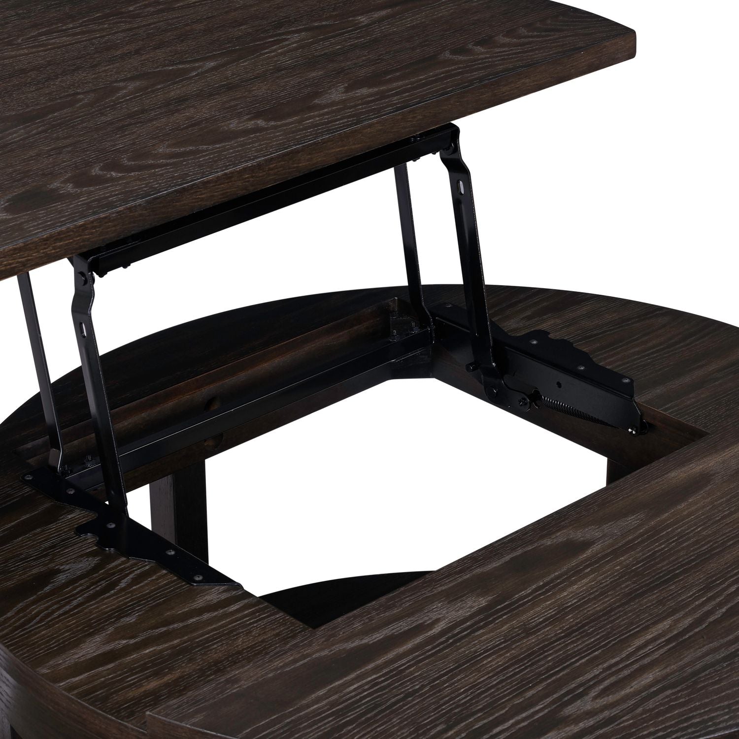 Round Lift Top Cocktail Table