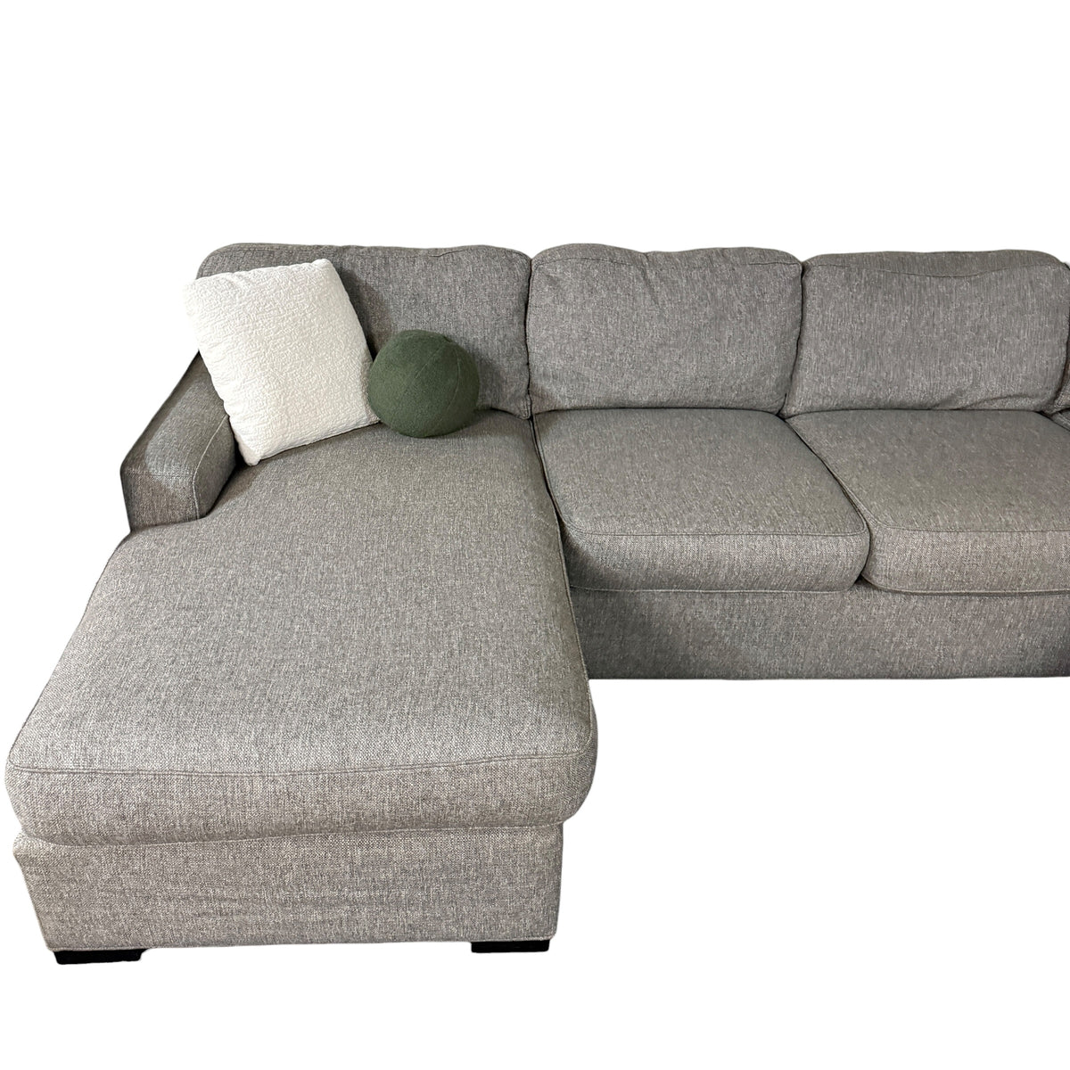 U-Shape Sectional in Gray with LAF Chaise