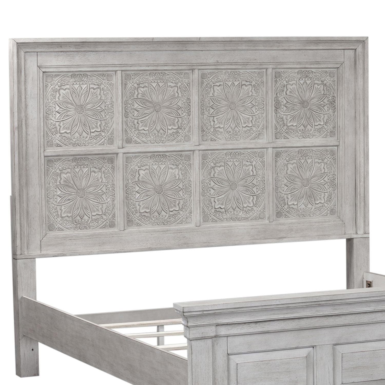 King Decorative Panel Headboard