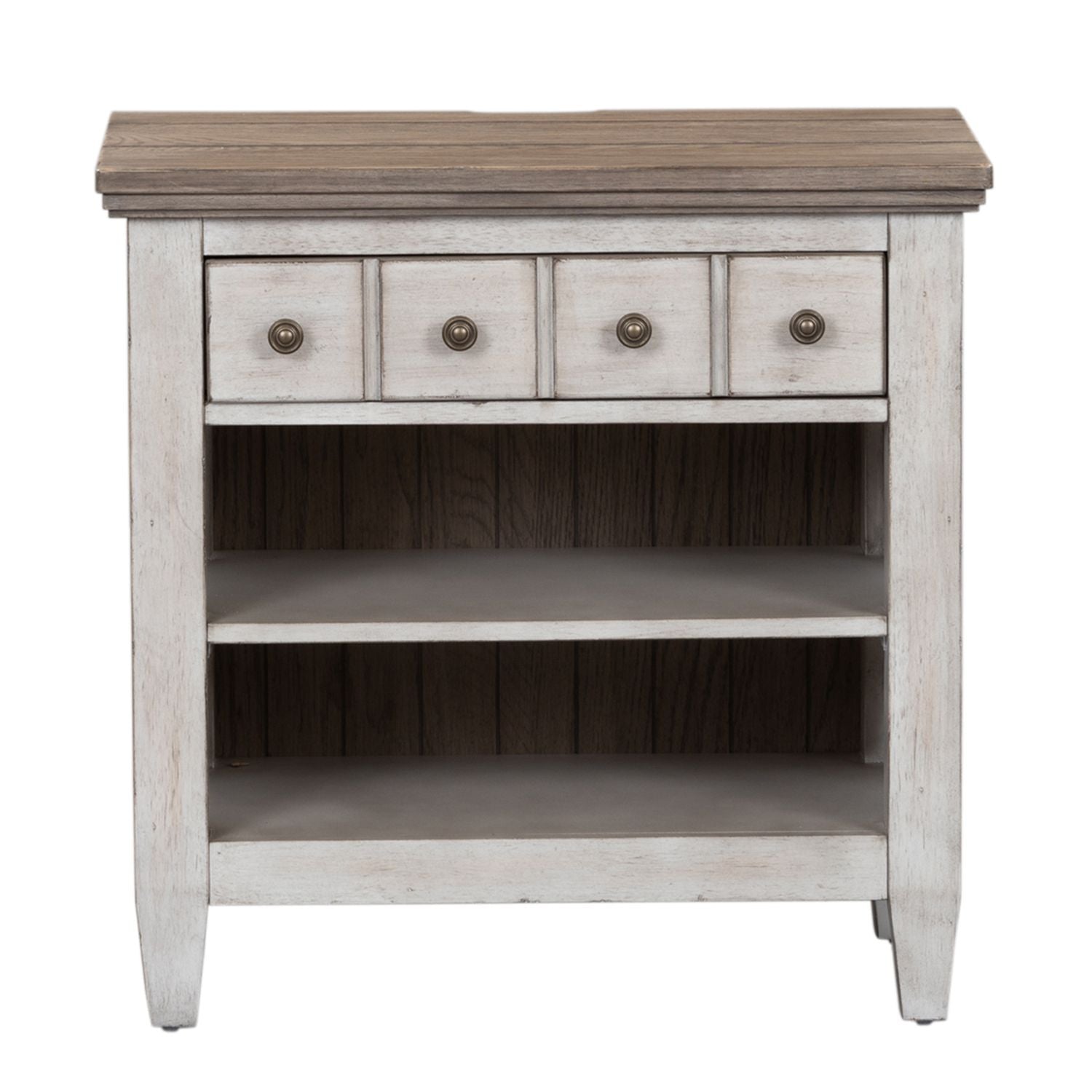 1 Drawer Night Stand w/ Charging Station