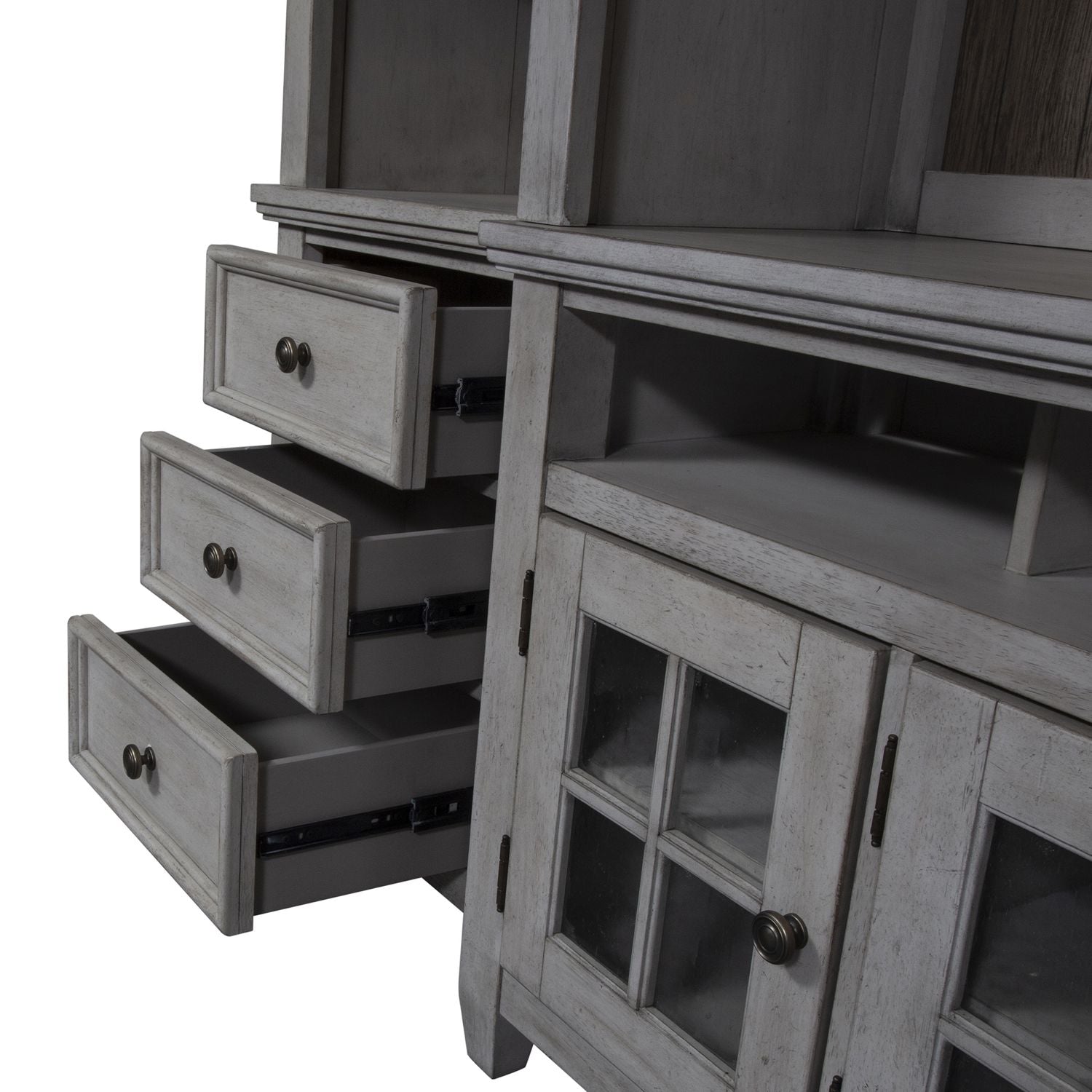 Entertainment Center with Piers